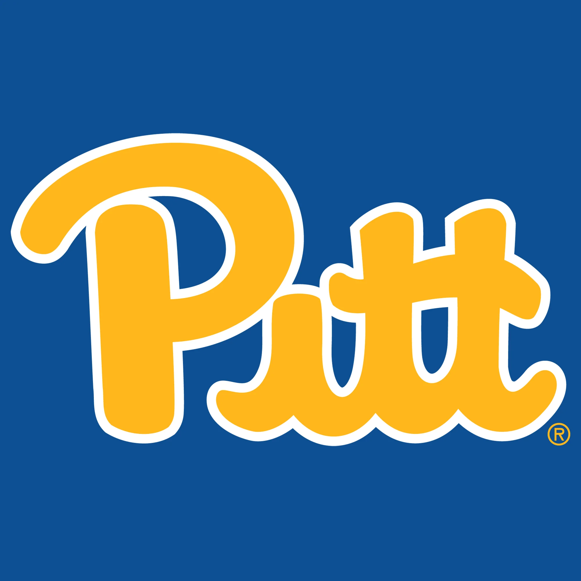 Pittsburgh Panthers Primary Logo T-Shirt - Royal - Image 2