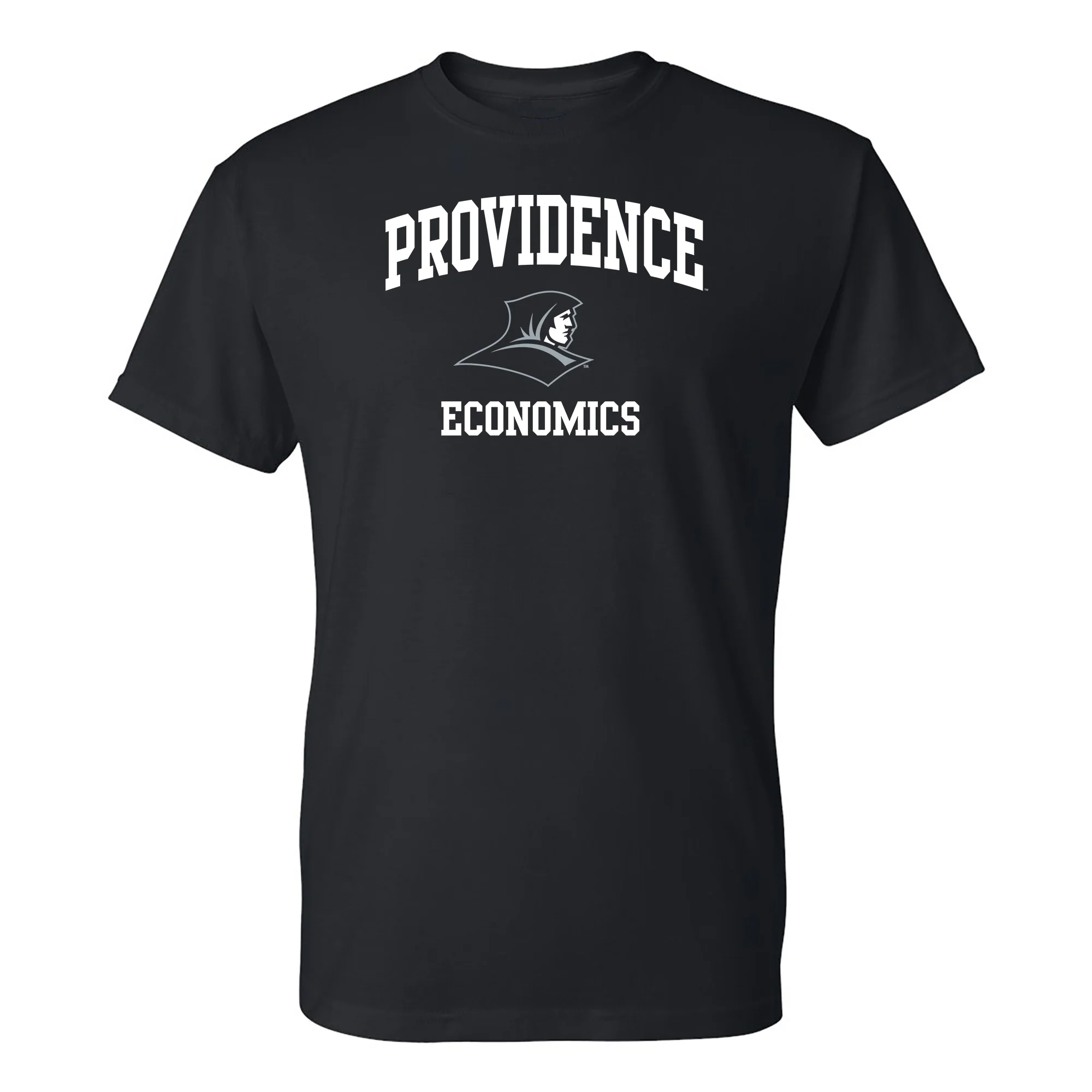 Providence Friars Arch Logo Economics T-Shirt - Black
