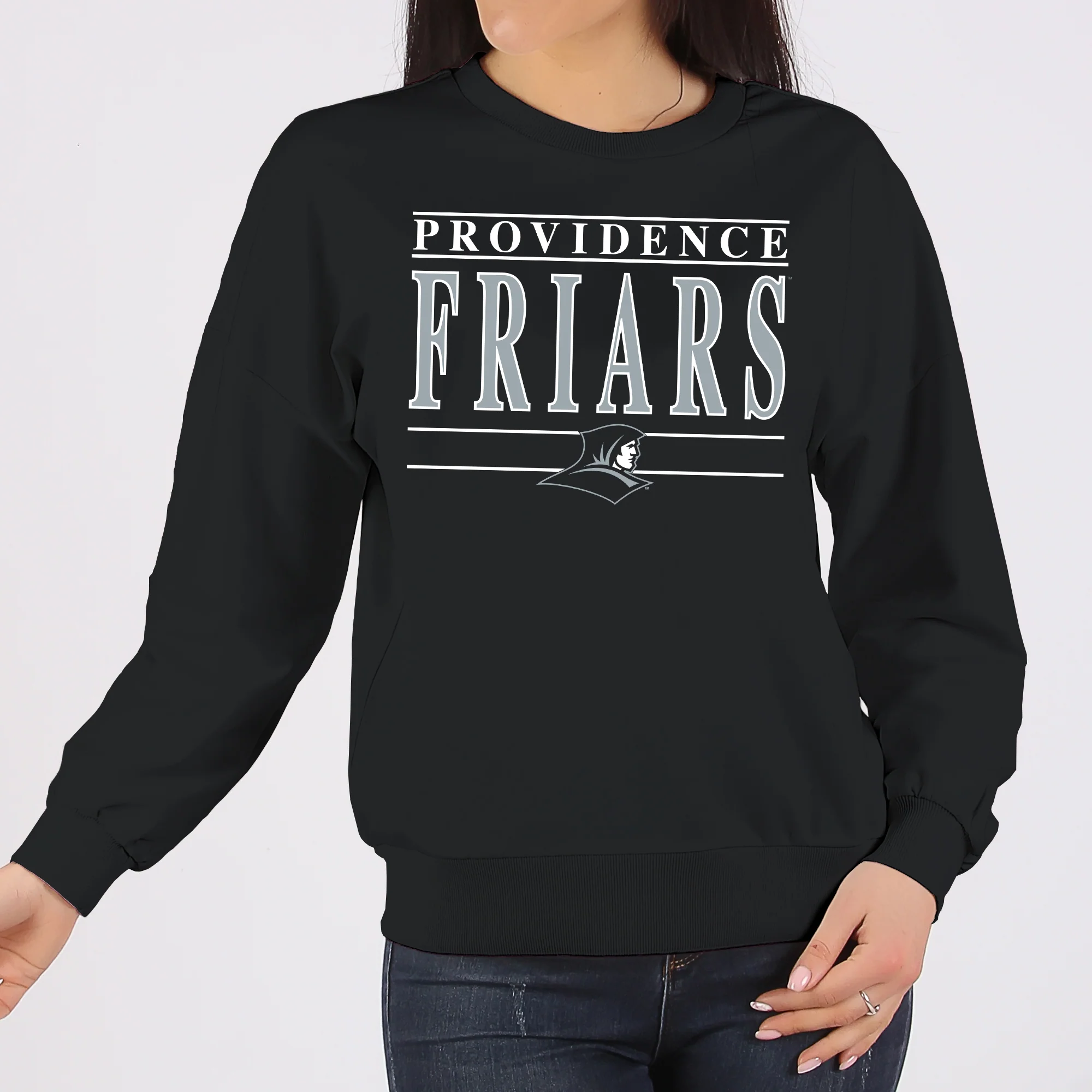 Providence Friars Headline Crewneck - Black - Image 4
