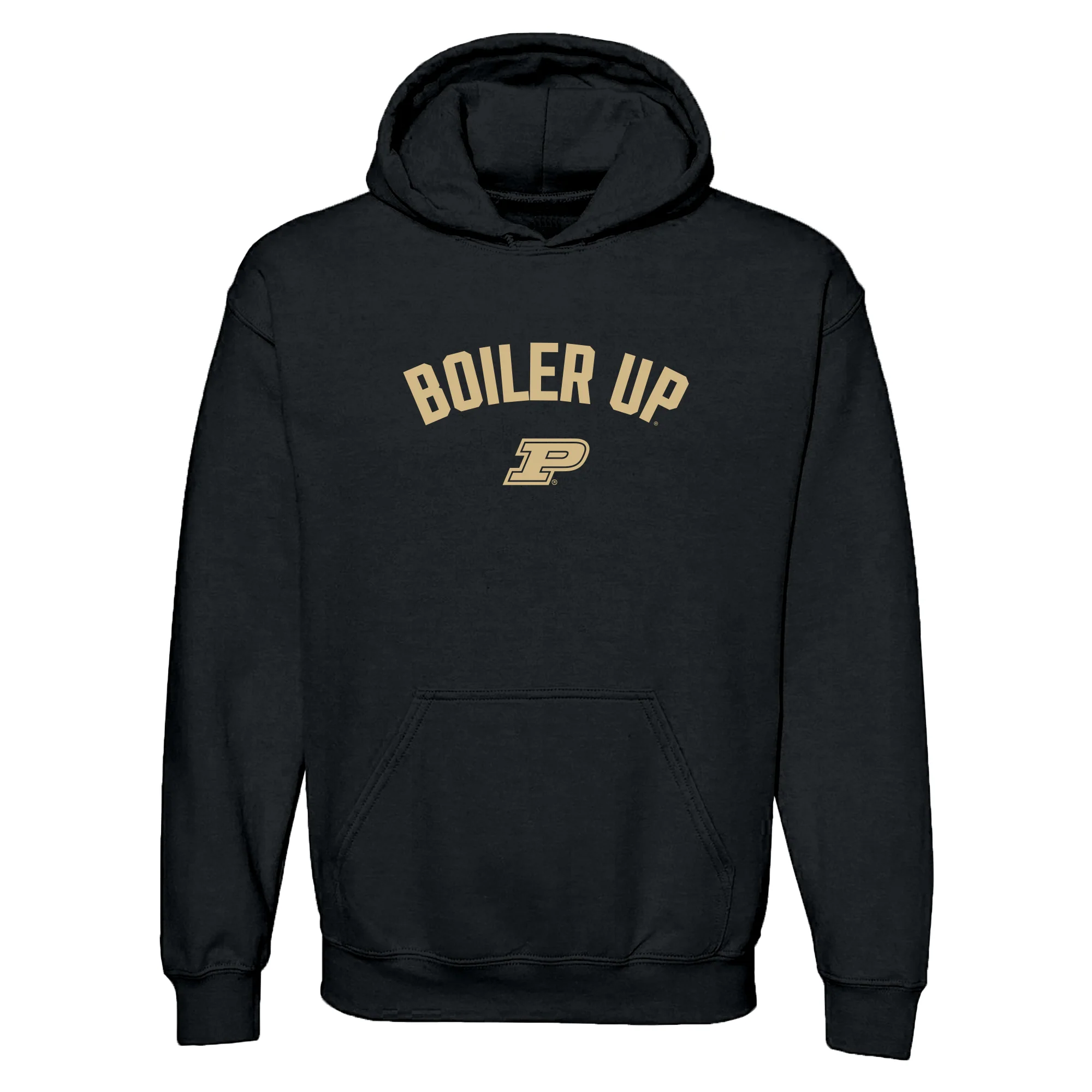 Purdue Boiler Up Arc JA BTB Fleece Hoodie - Black