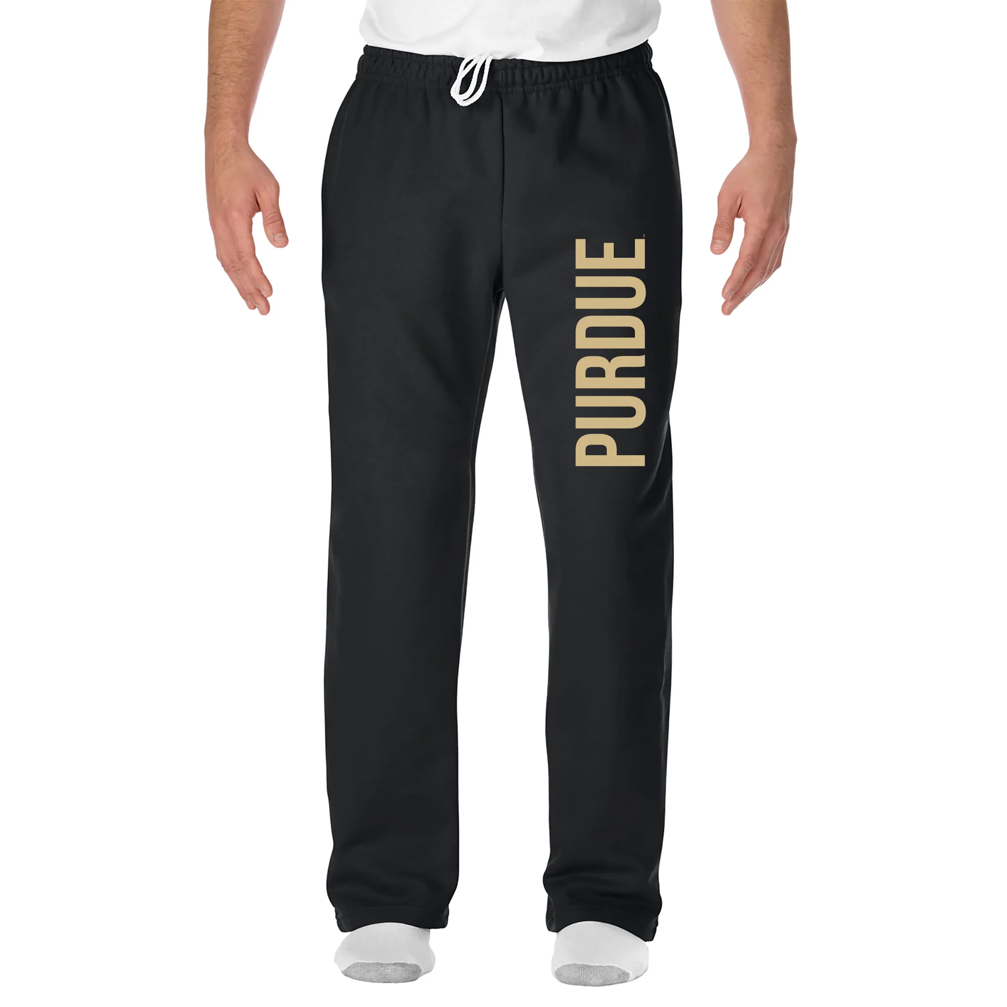 Purdue Boilermakers Super Block Sweatpants - Black - Image 3