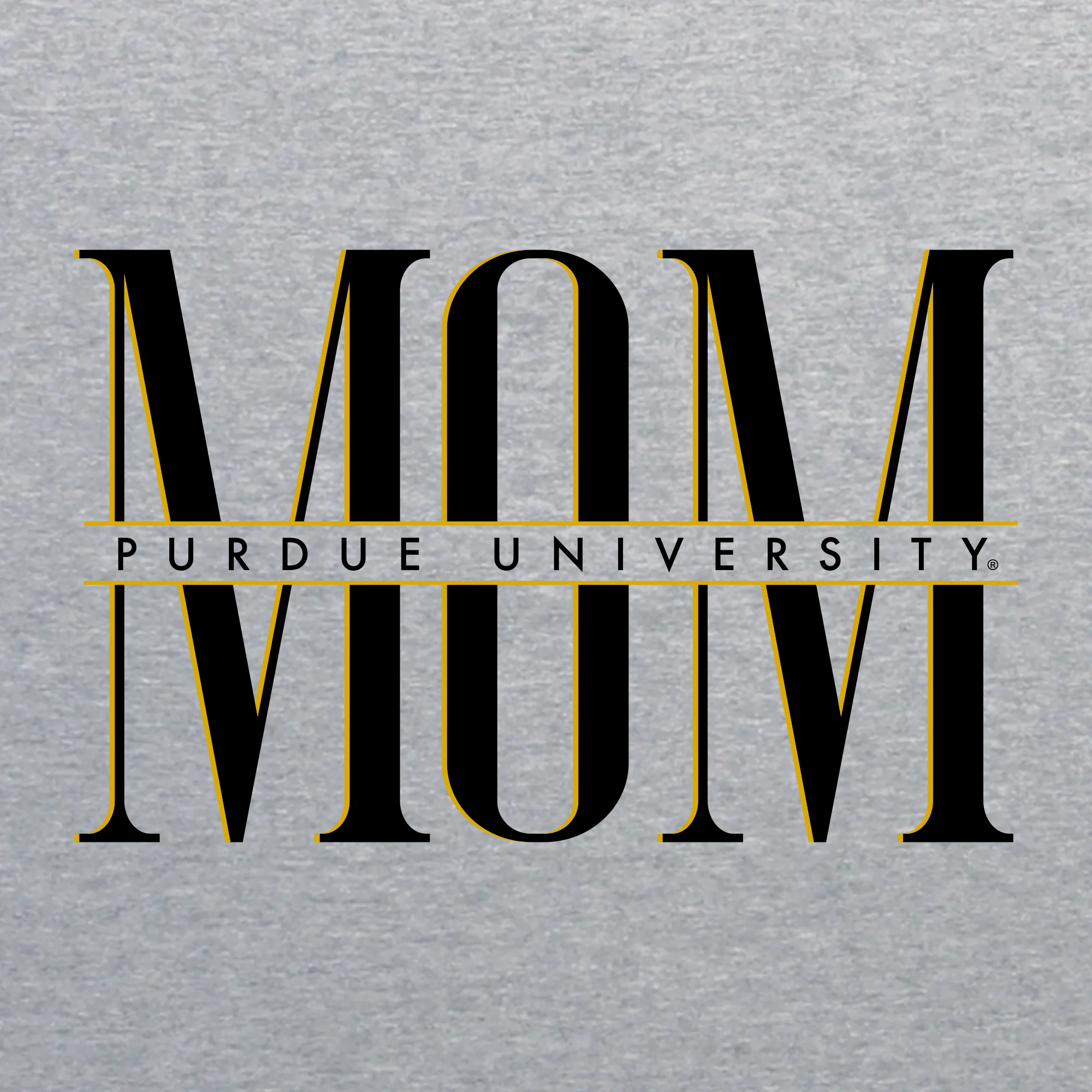 Purdue Classic Mom Crewneck - Sport Grey - Image 2