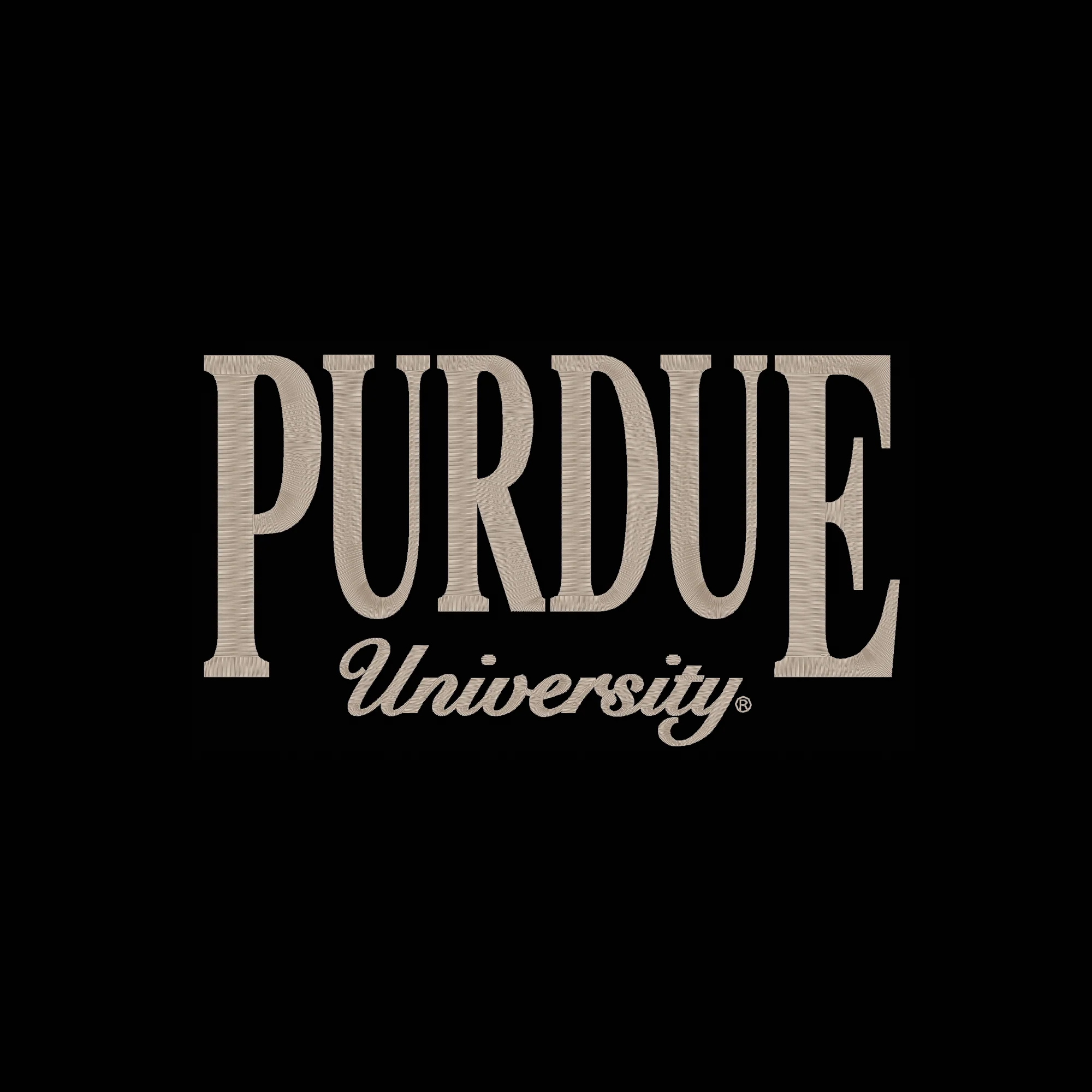 Purdue Classic Rally EMB JA BTB Fleece Crewneck - Black - Image 2
