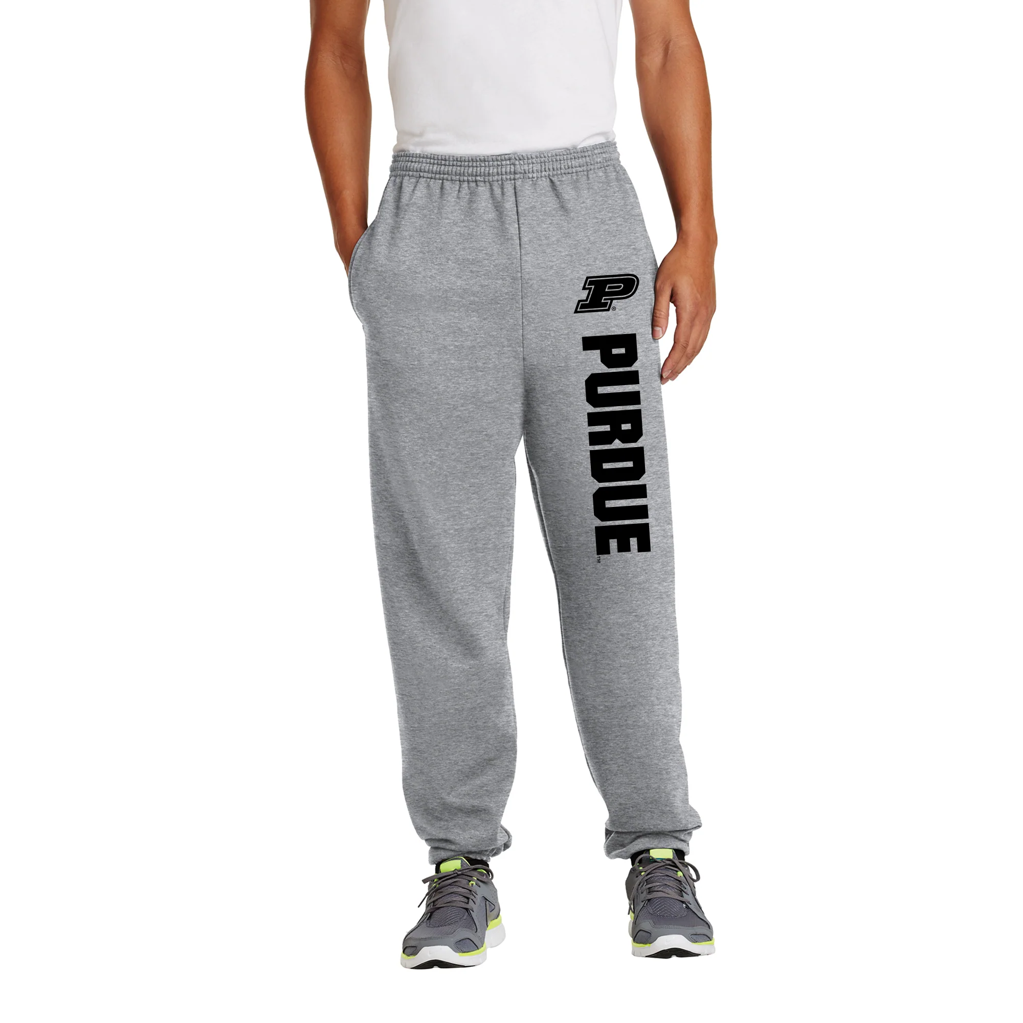 Purdue Logo Block JA BTB Sweatpants - Image 6