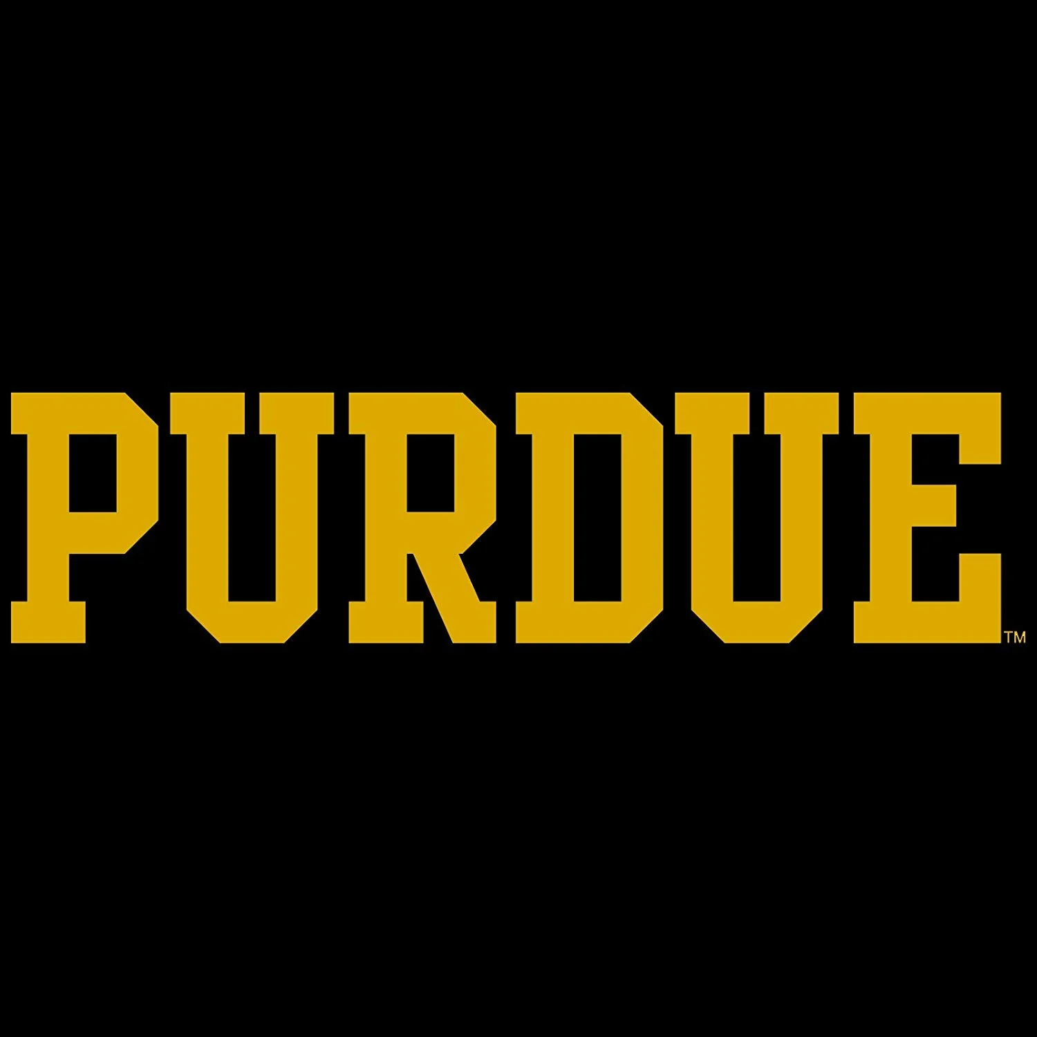 Purdue University Boilermakers Basic Block Hoodie - Black - Image 2