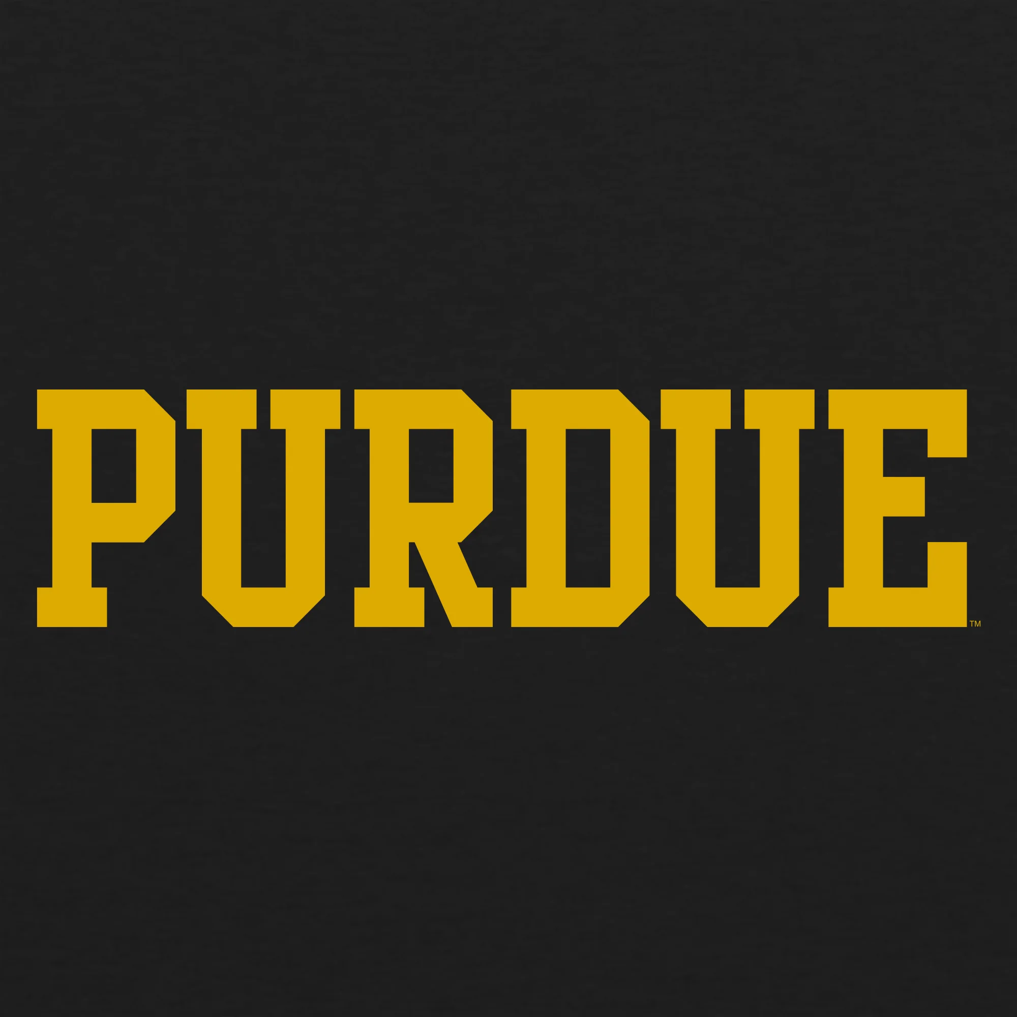 Purdue University Boilermakers Basic Block Raglan - Vintage Black/Premium Heather - Image 2