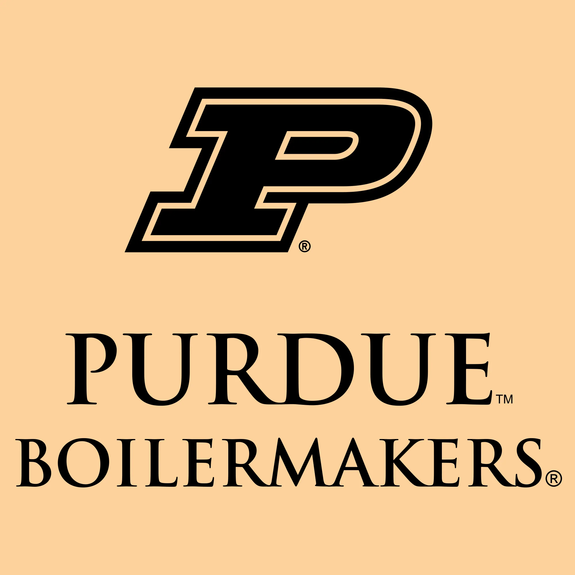 Purdue University Boilermakers Classic Circle Short Sleeve T Shirt - Vegas Gold - Image 2