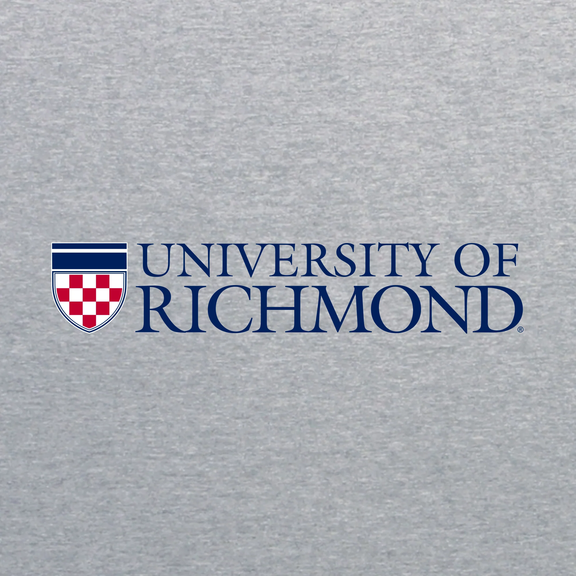 Richmond Spiders Institutional Logo Long Sleeve T Shirt - Sport Grey - Image 2