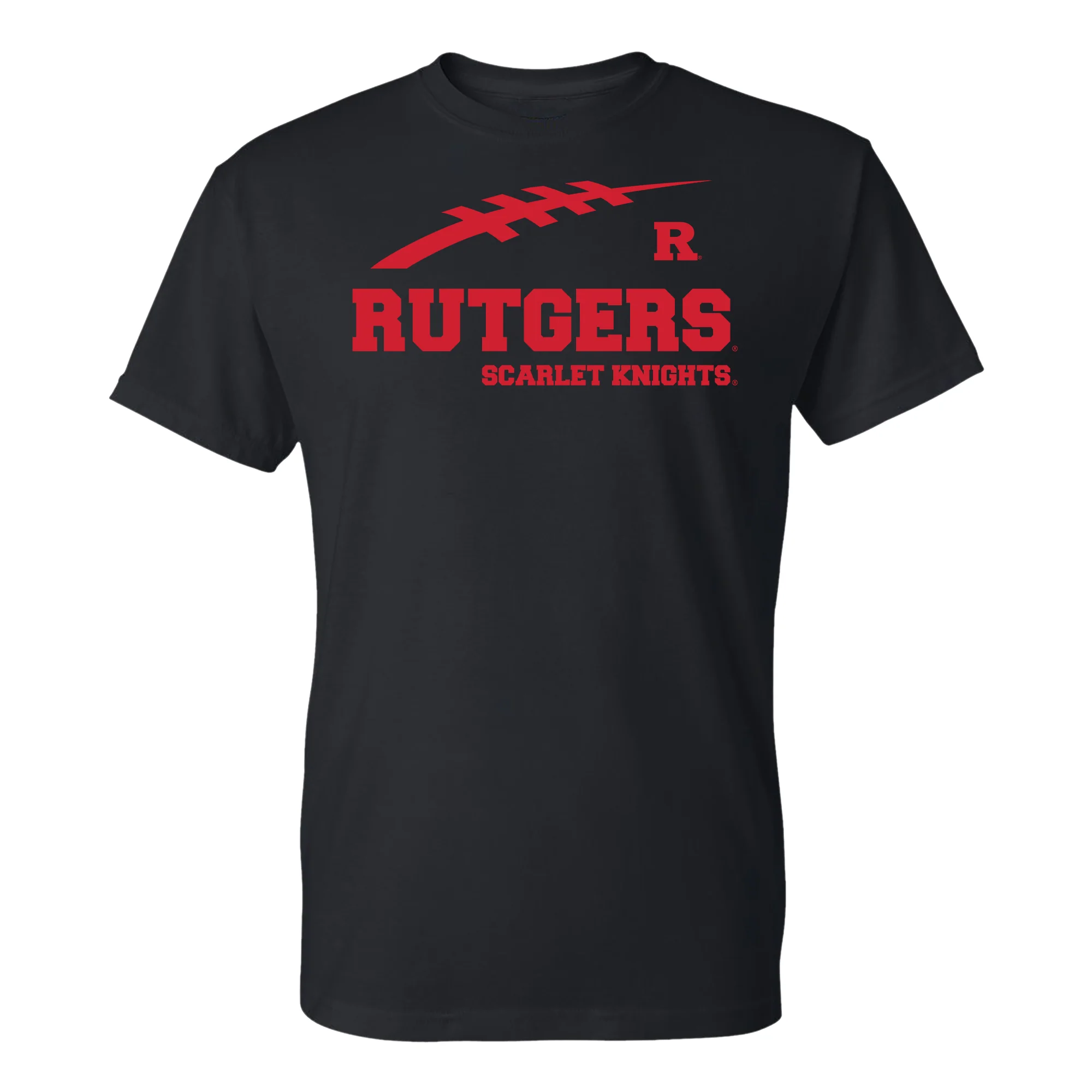 Rutgers Scarlet Knights Football Horizon T-Shirt - Black