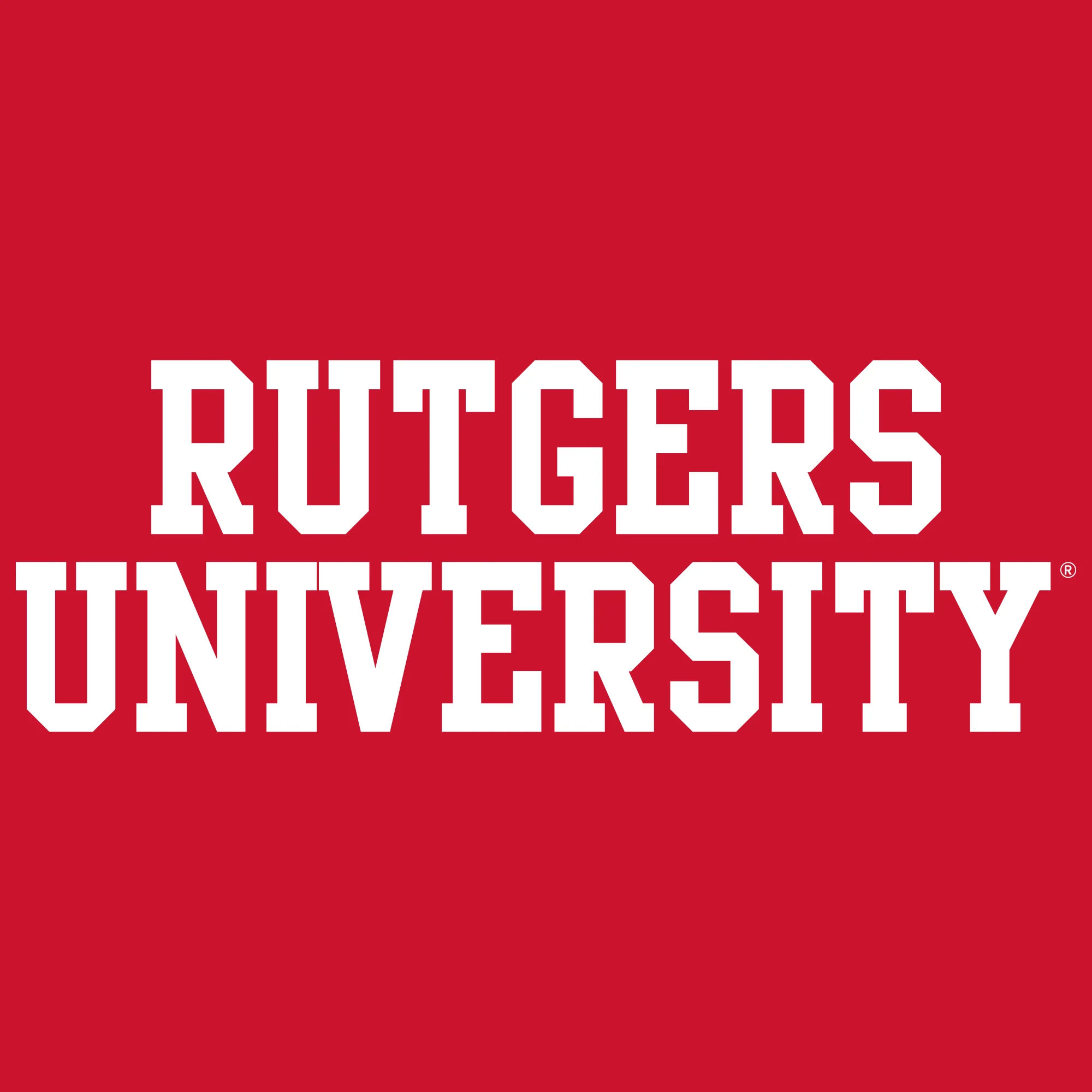 Rutgers University Scarlet Knights Basic Block Hoodie - Red - Image 2
