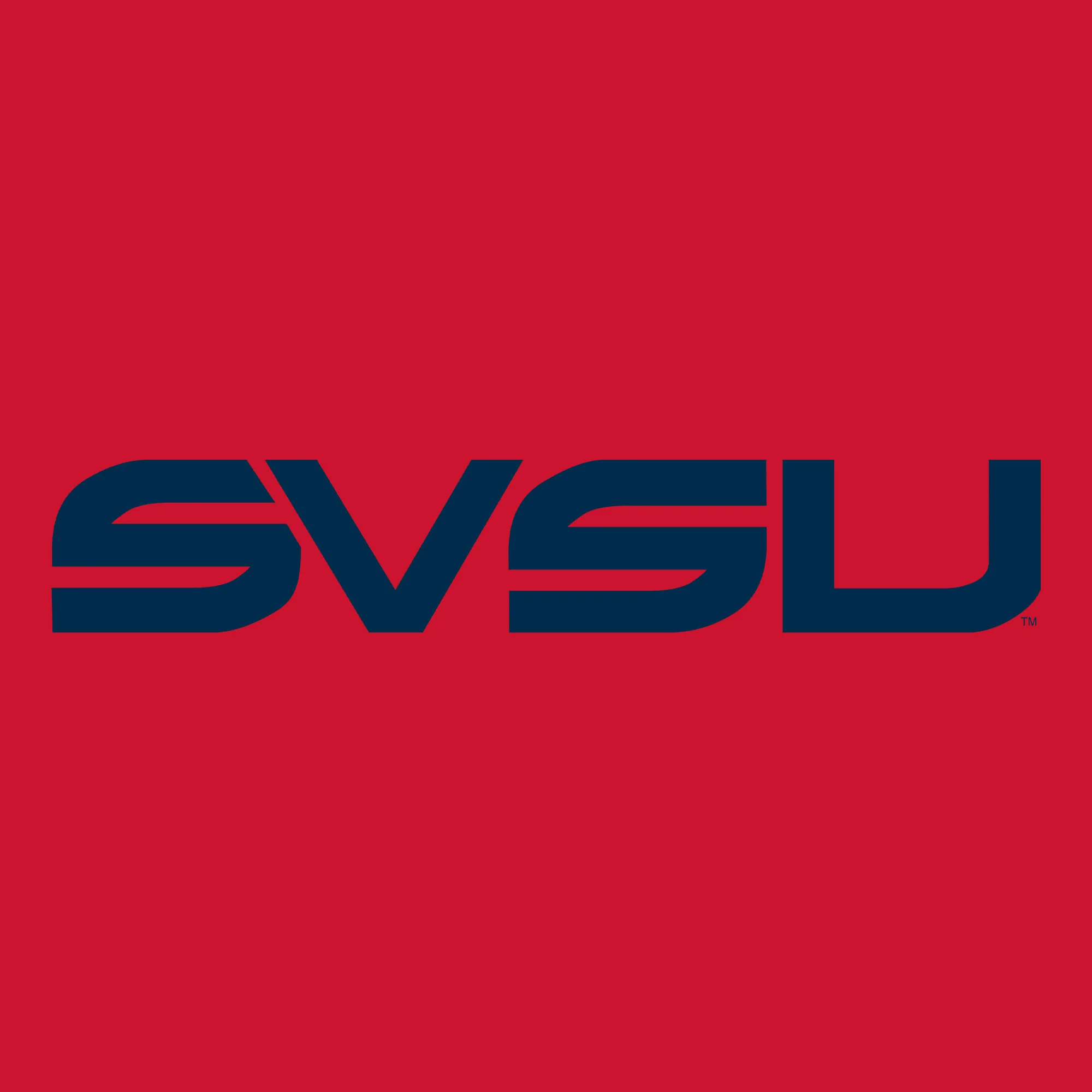 Saginaw Valley State SVSU Cardinals Basic Block Hoodie - Red - Image 2