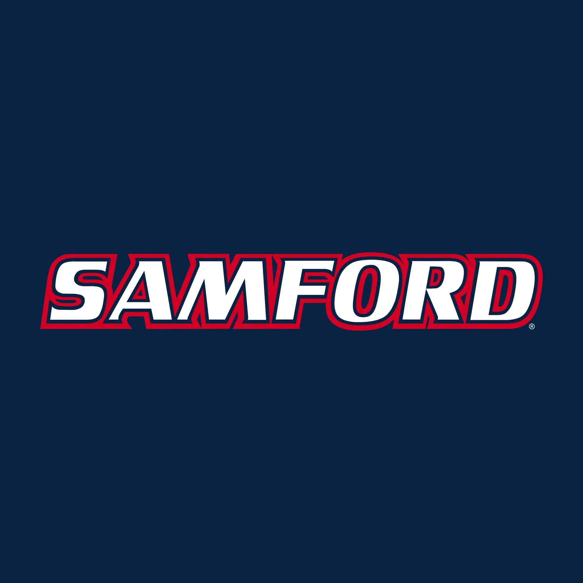 Samford Basic Block Hoodie - Navy - Image 2