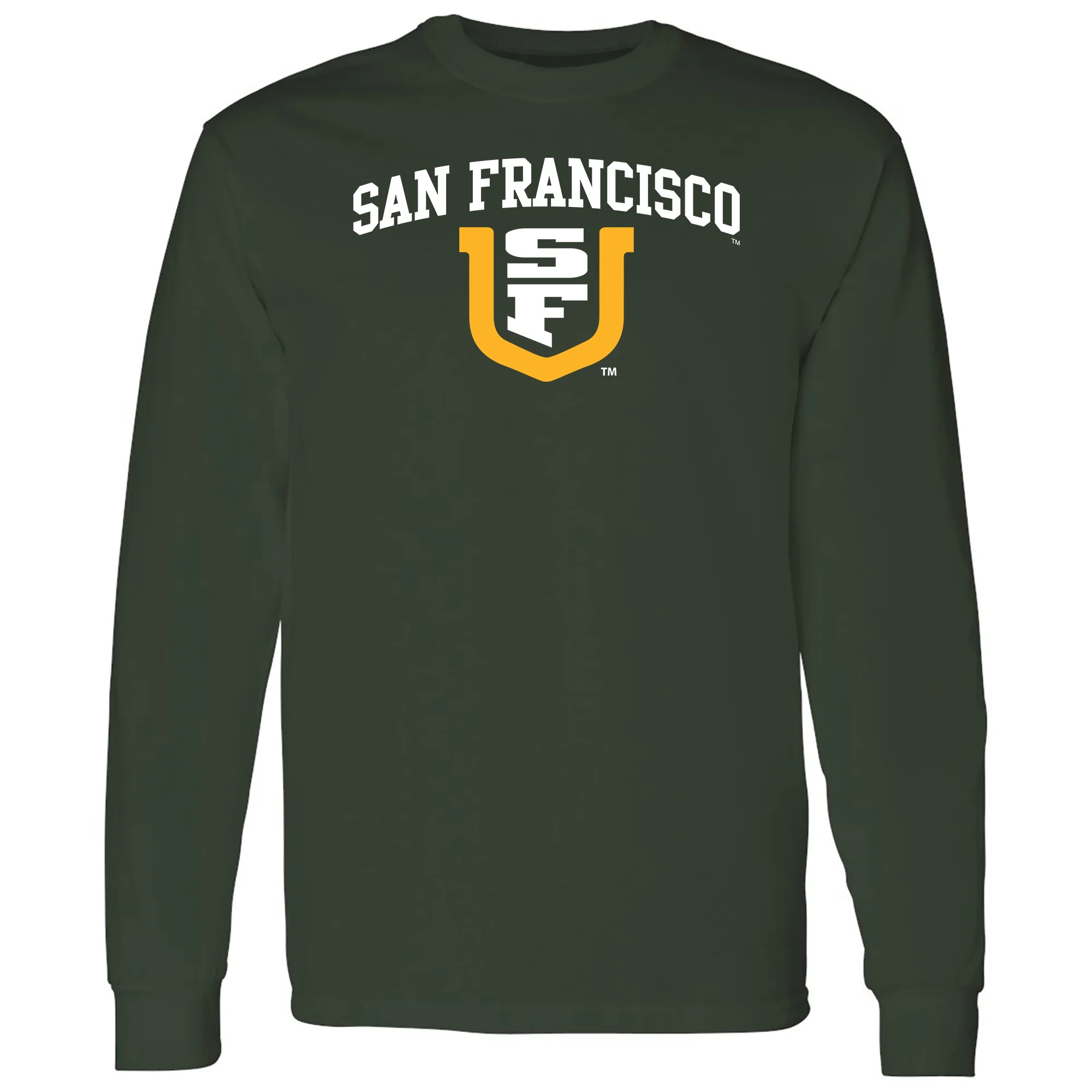 San Francisco Dons Arch Logo Long Sleeve T-Shirt - Image 2