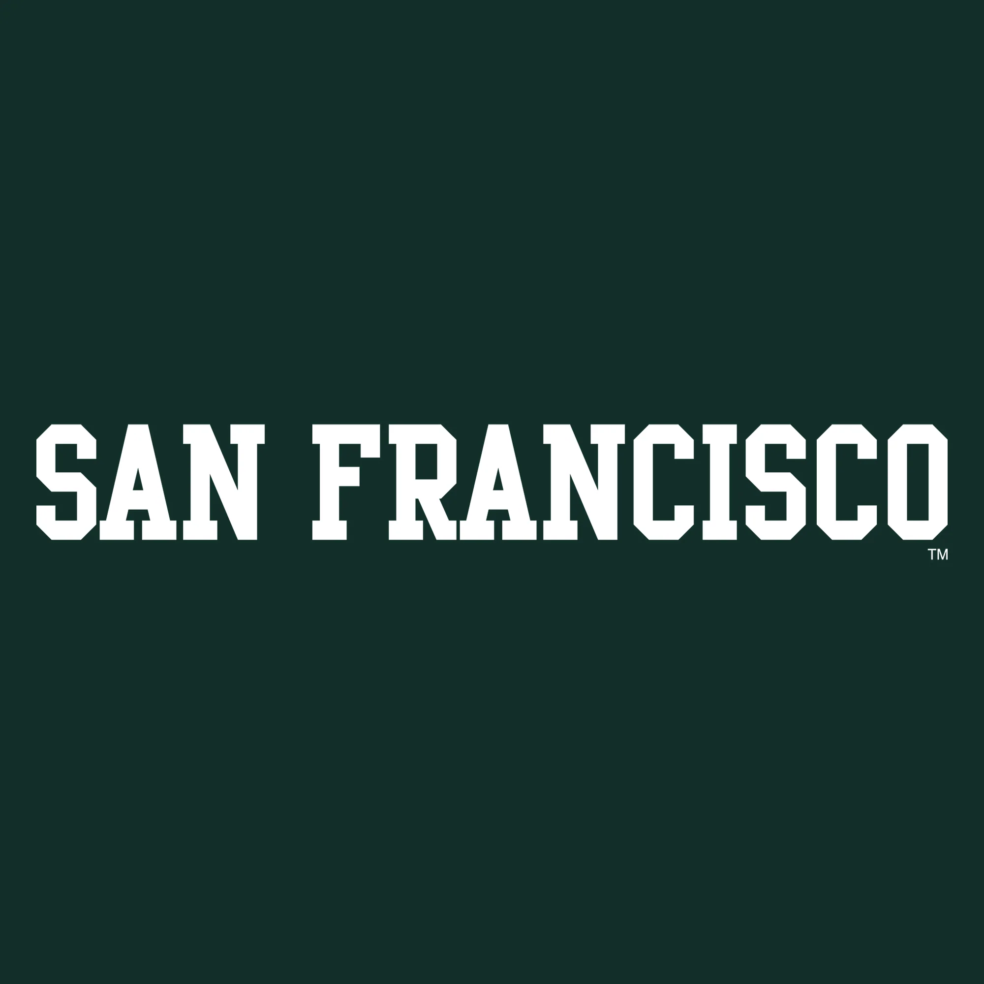 San Francisco Dons Basic Block Womens T-Shirt - Forest - Image 2