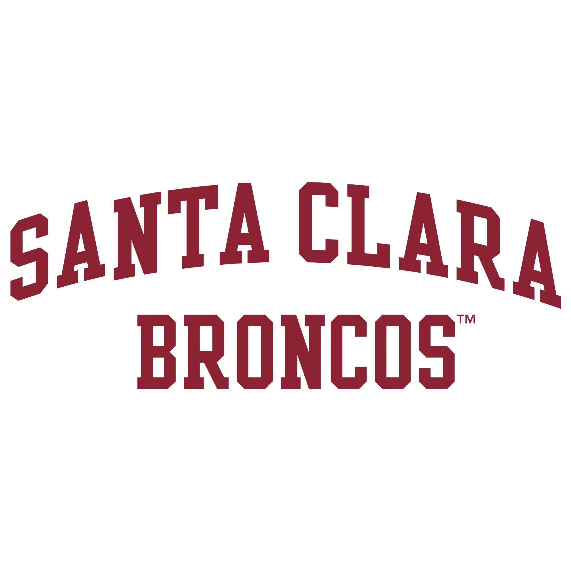 Santa Clara Broncos Arch Logo Long Sleeve - Image 3