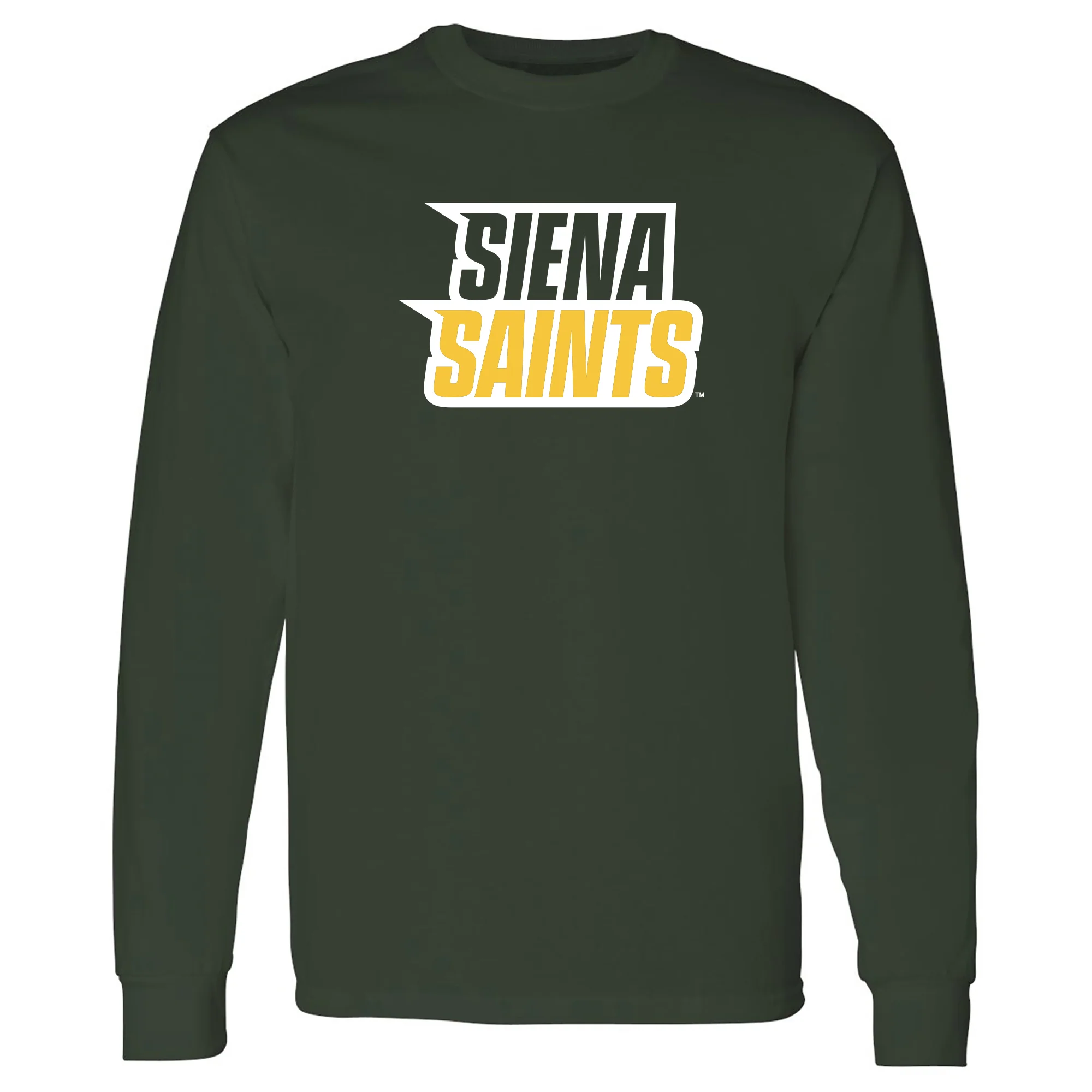 Siena University Basic Block Long Sleeve - Forest