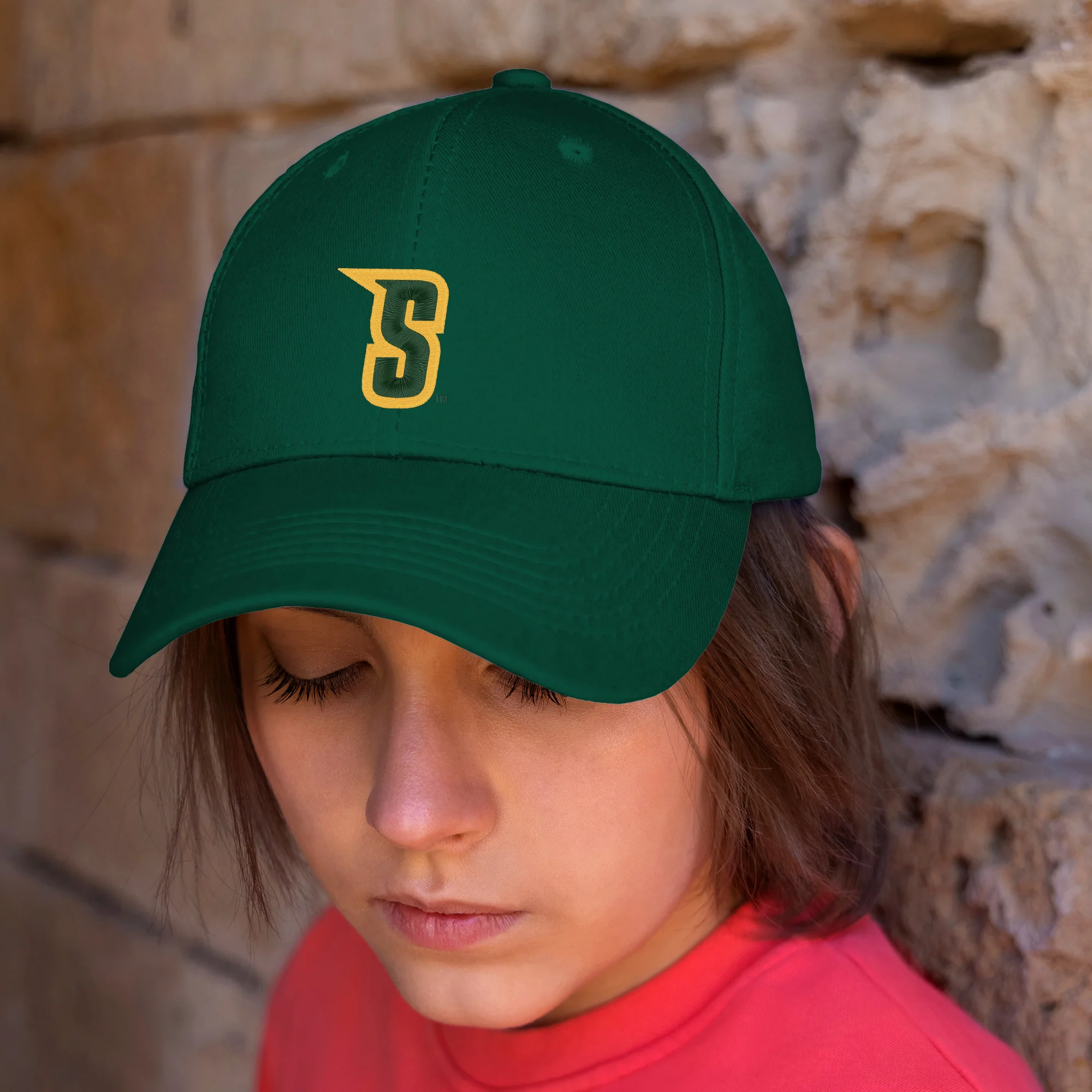 Siena University Primary Logo EMB Dad Hat - Image 5