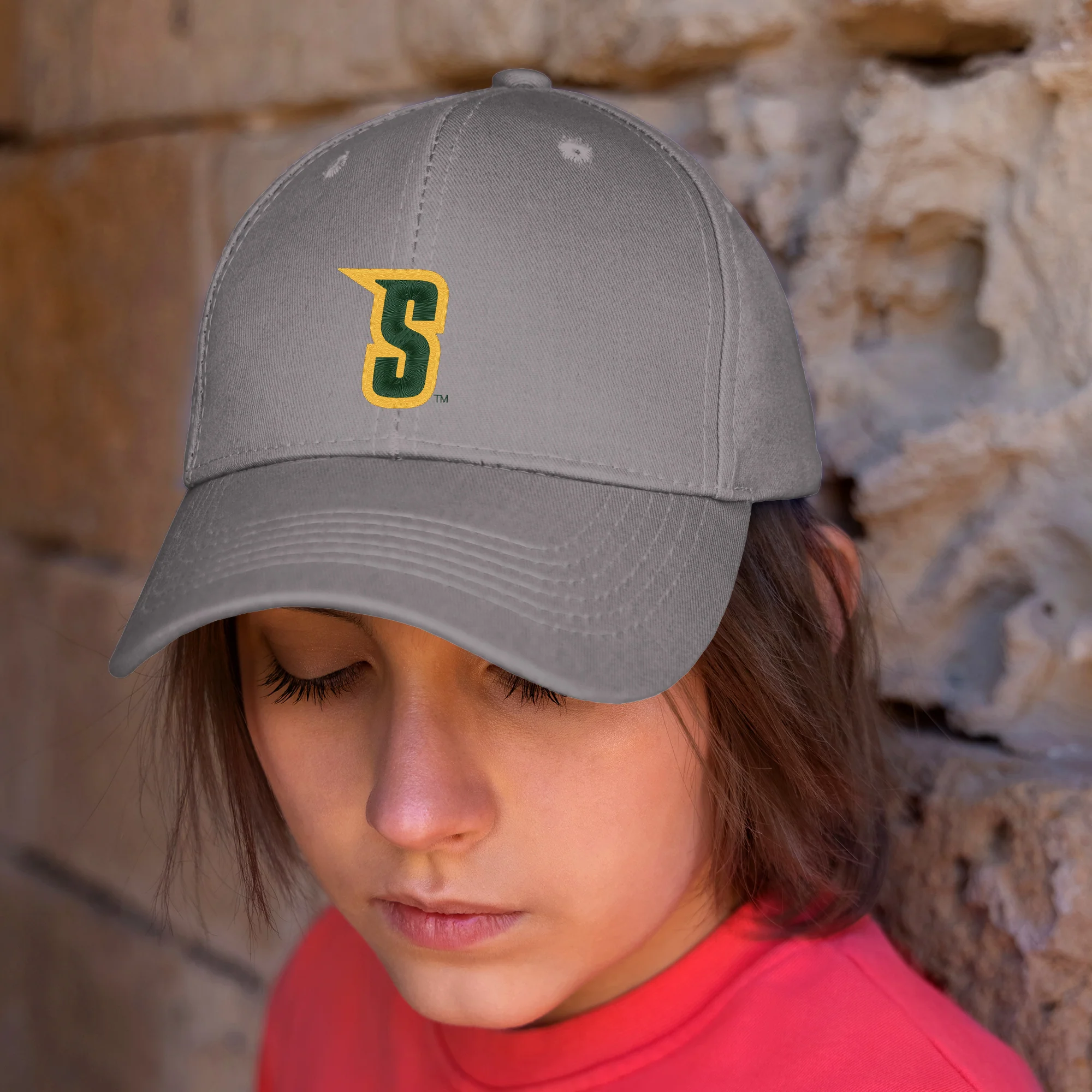 Siena University Primary Logo EMB Dad Hat - Image 9