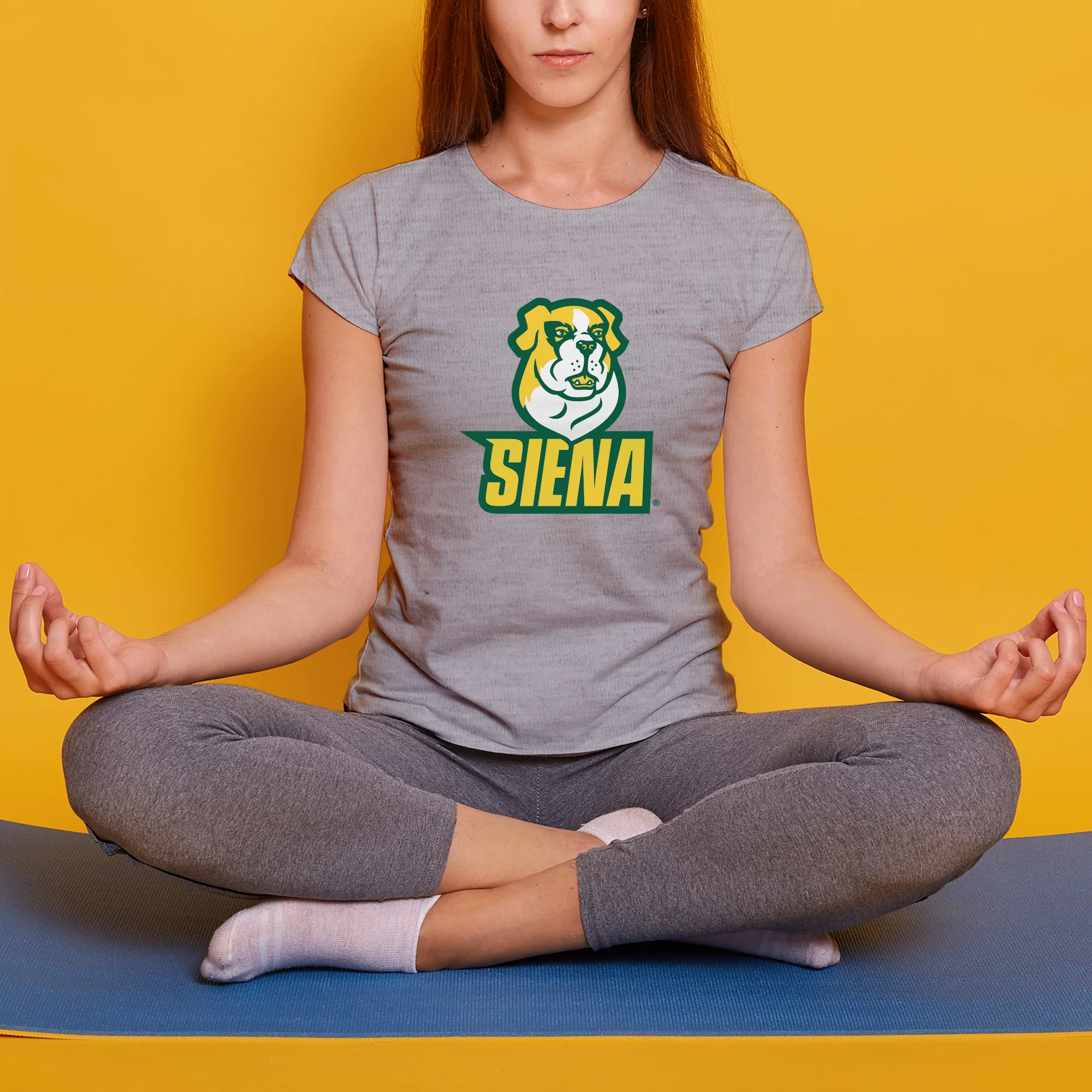 Siena University Primary Logo Womens T-Shirt - Image 8
