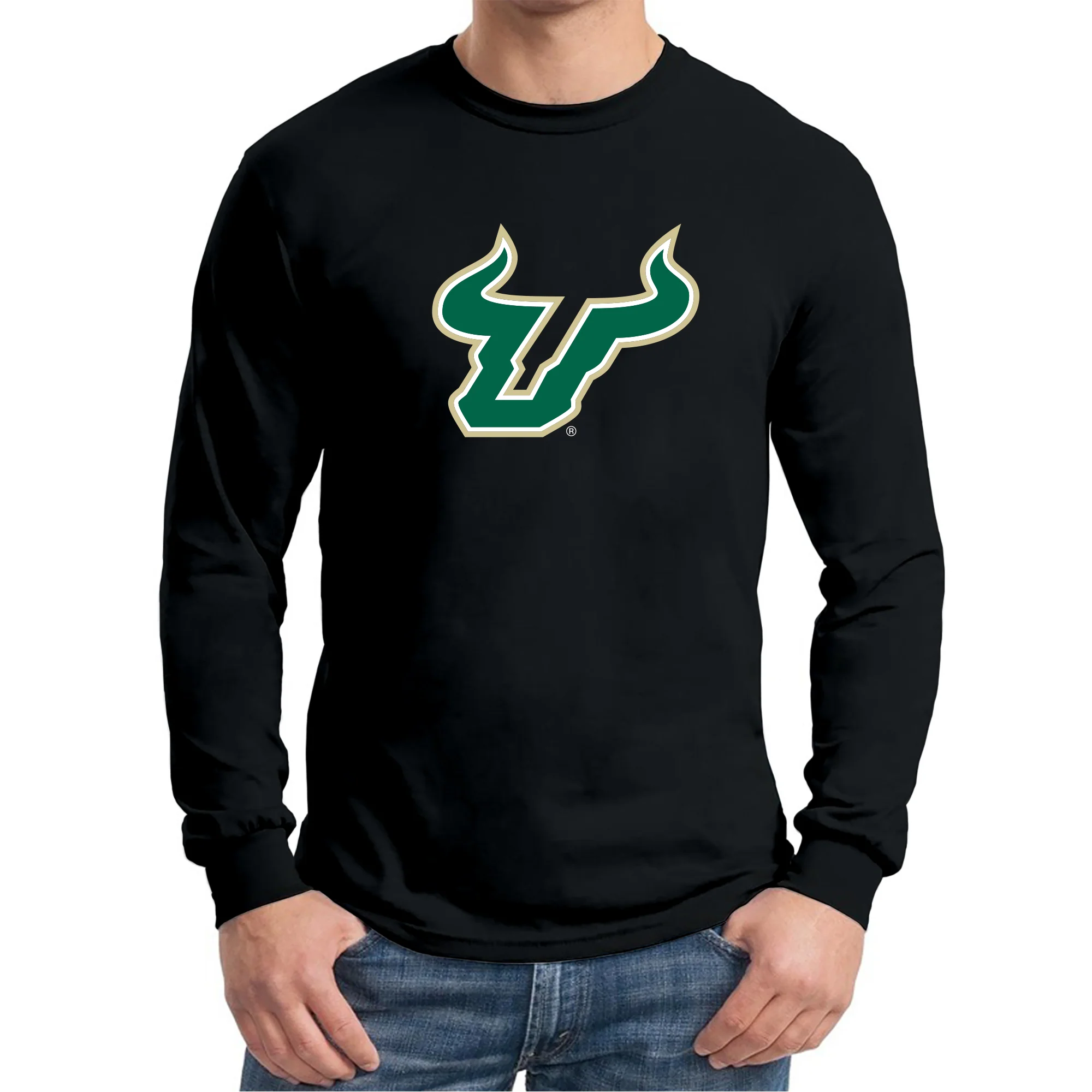 South Florida Primary Logo Long Sleeve - Black - Image 3