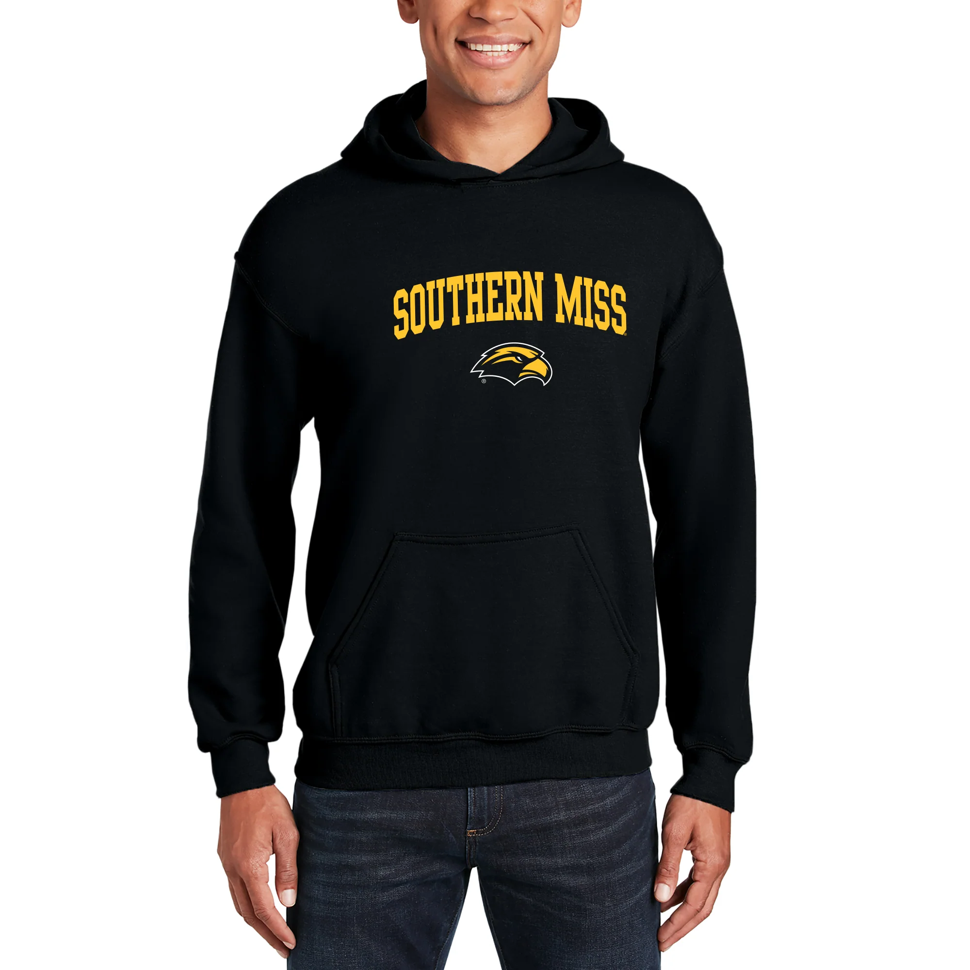 Southern Mississippi Arch Logo Hoodie - Image 4
