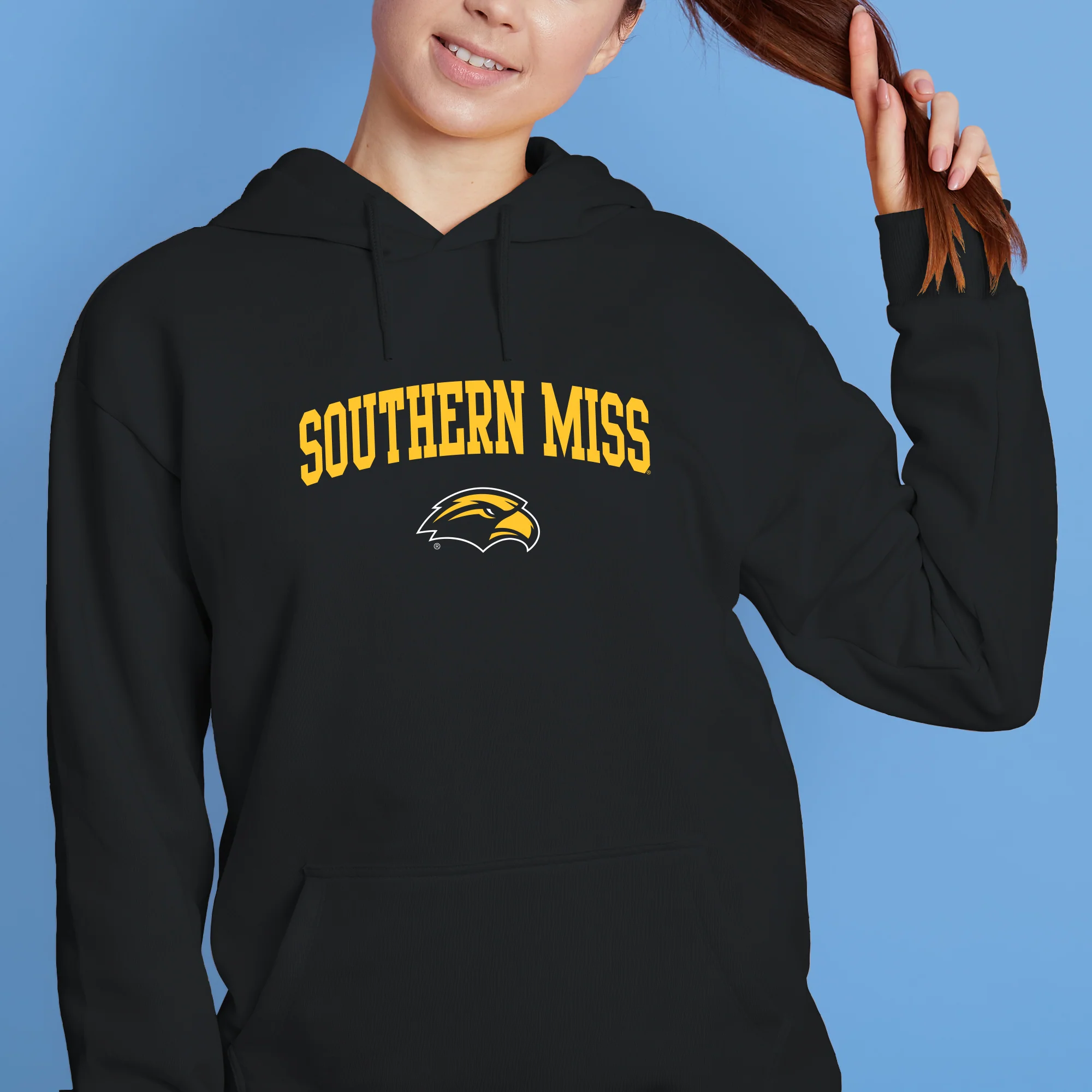 Southern Mississippi Arch Logo Hoodie - Image 5