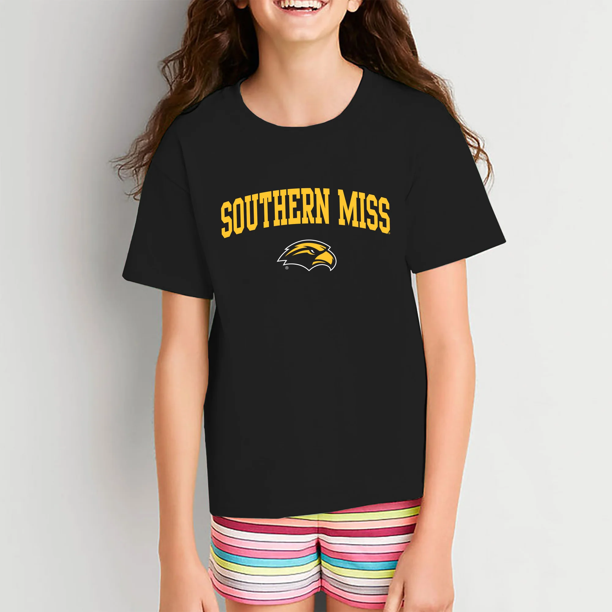 Southern Mississippi Arch Logo Youth T-Shirt - Image 5