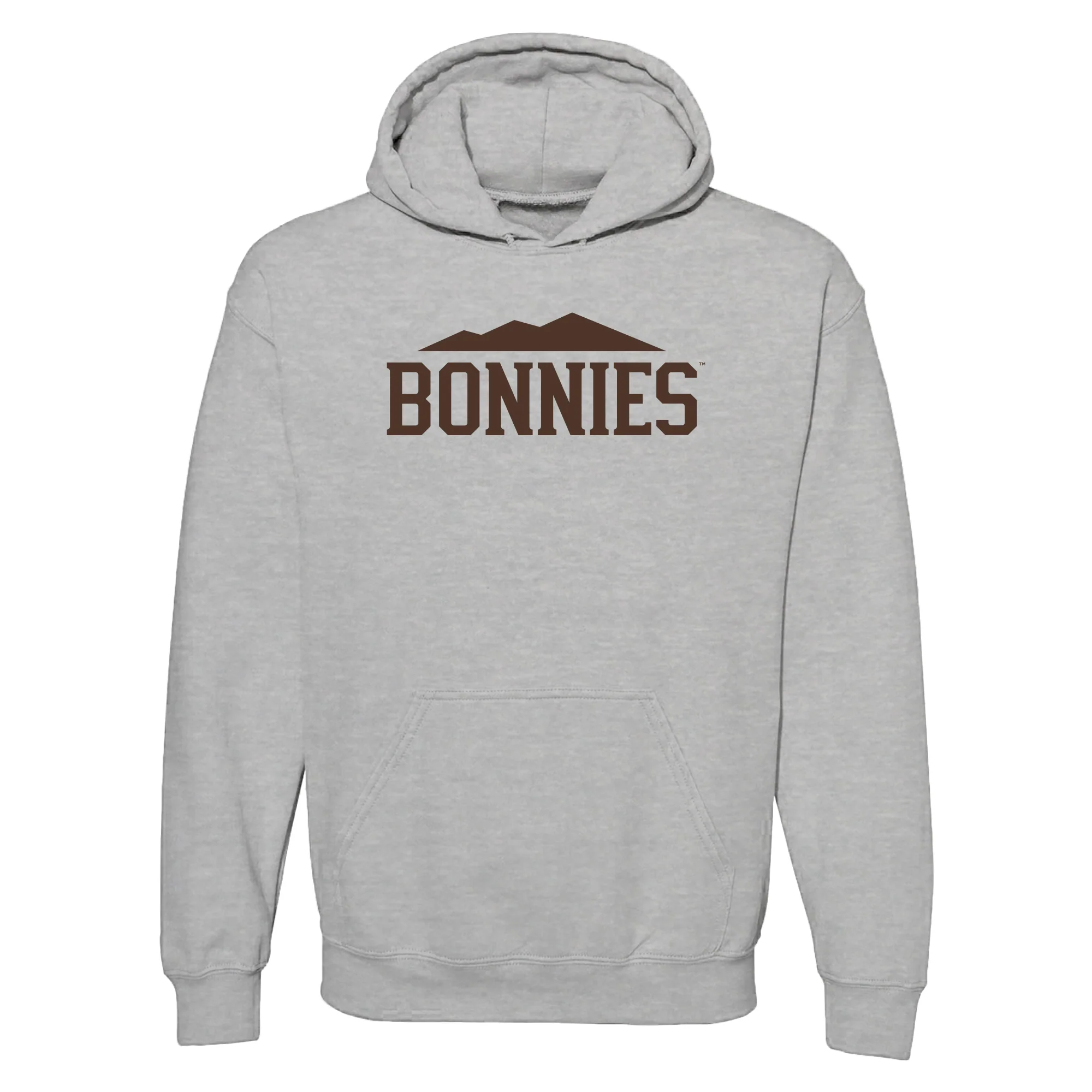 St. Bonaventure Secondary Logo Hoodie - Sport Grey