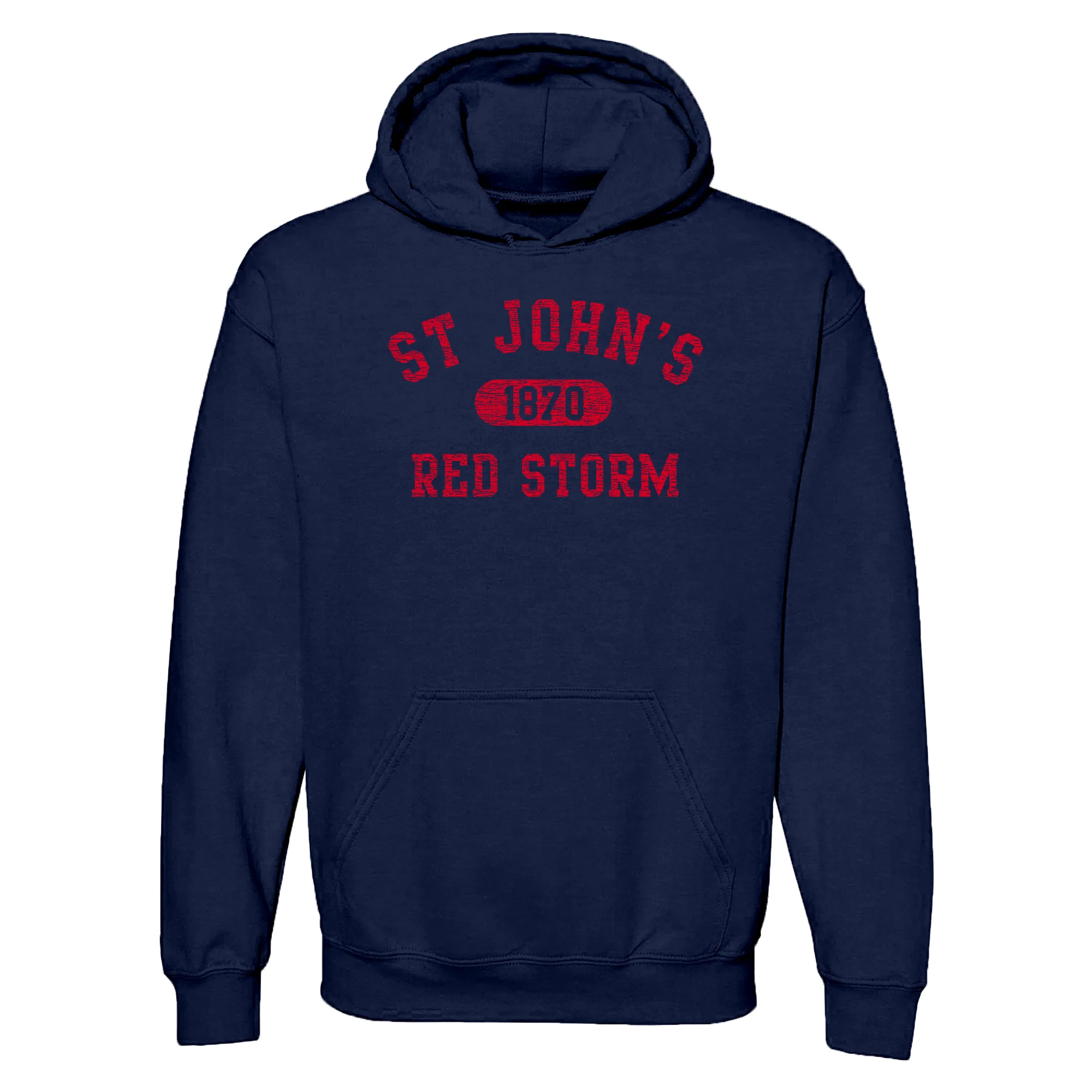 St John's Red Storm Athletic Arch Hoodie - Navy