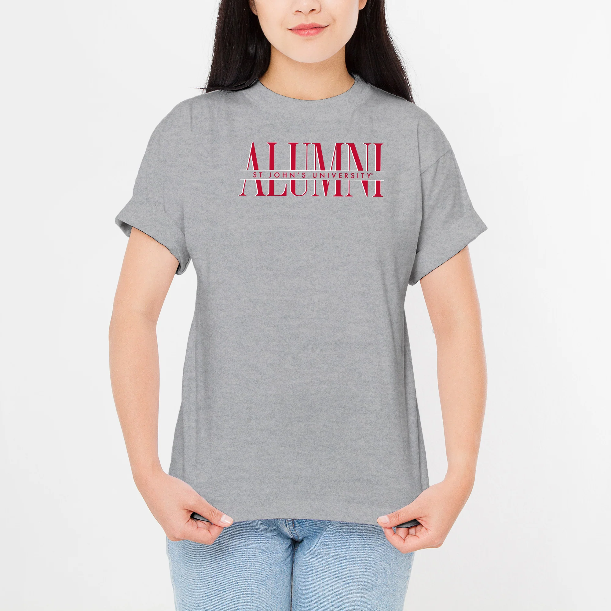St John's Red Storm Classic Alumni T-Shirt - Sport Grey - Image 4