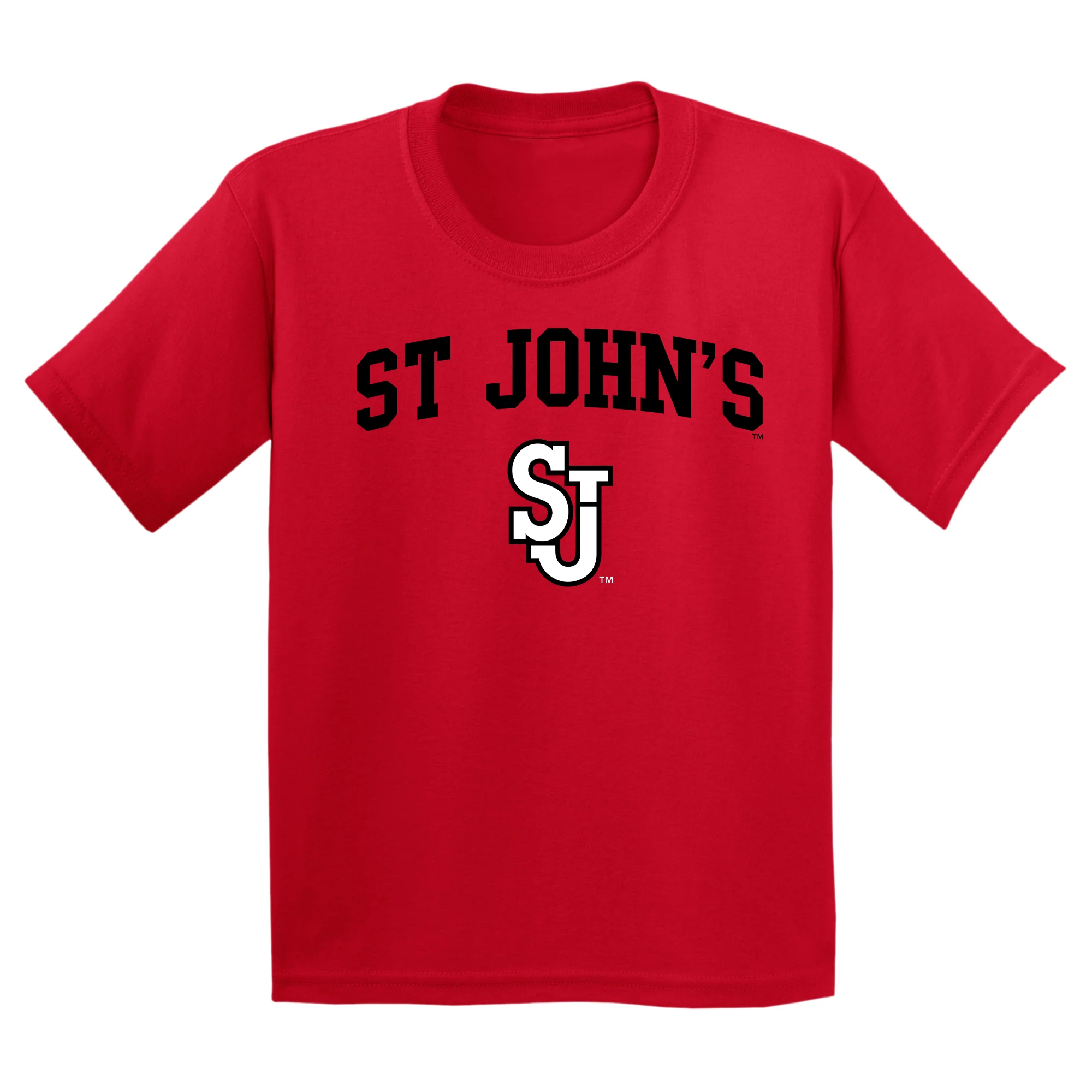 St John's University Red Storm Arch Logo Youth T-Shirt - Image 2