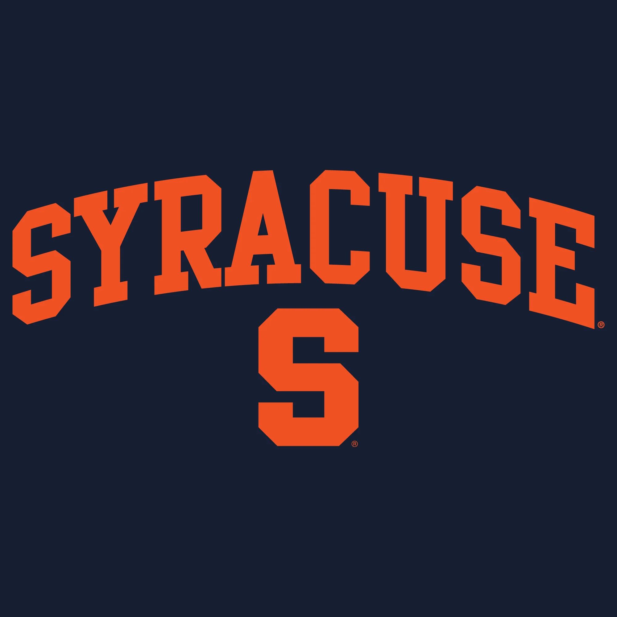 Syracuse Oranges Arch Logo T-Shirt - Navy - Image 2