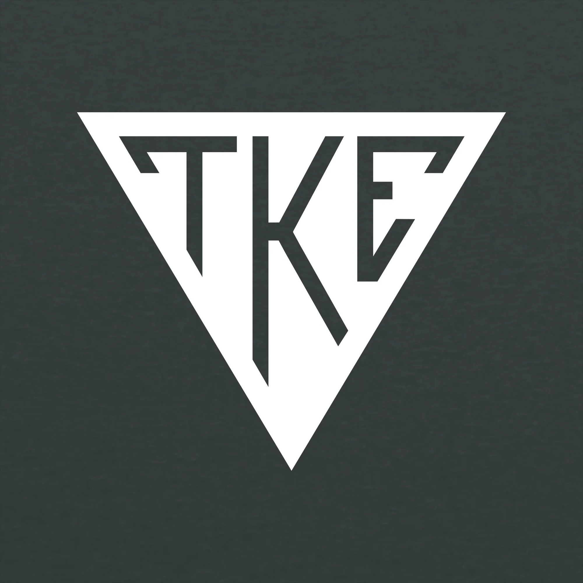 Tau Kappa Epsilon Greek Primary Logo Hoodie - Dark Heather - Image 2