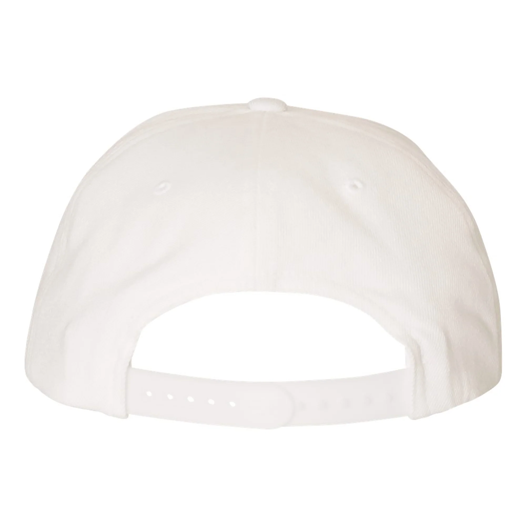 The Citadel Logo EMB Flat Bill Hat - White - Image 3