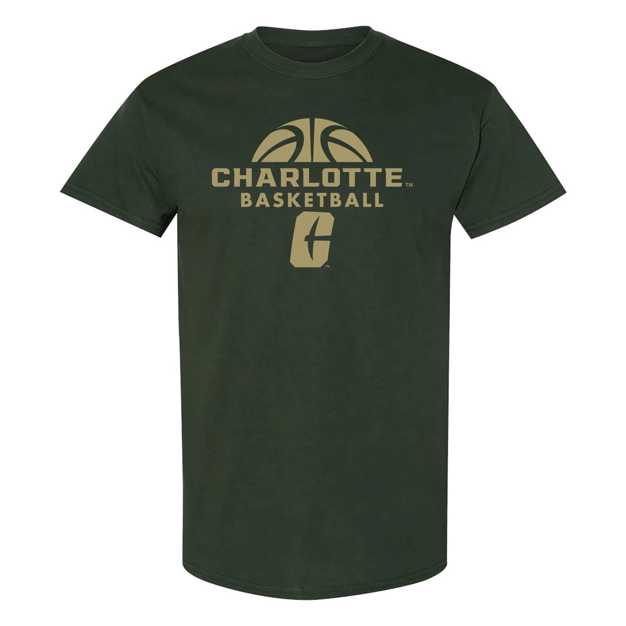 UNC Charlotte Miners Basketball Hype T-Shirt - Forest