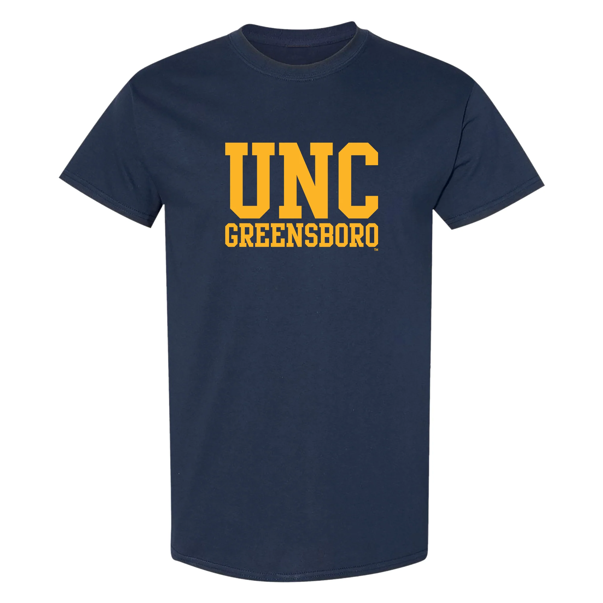 UNC Greensboro Spartans Basic Block T-Shirt - Navy