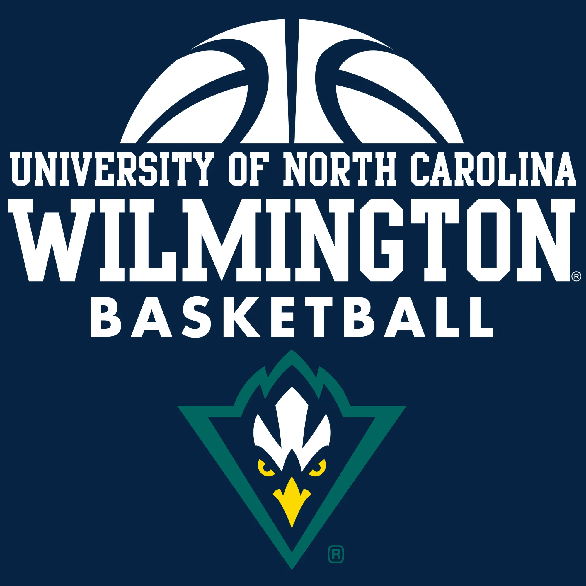 UNC Wilmington Seahawks Basketball Hype T-Shirt - Navy - Image 2