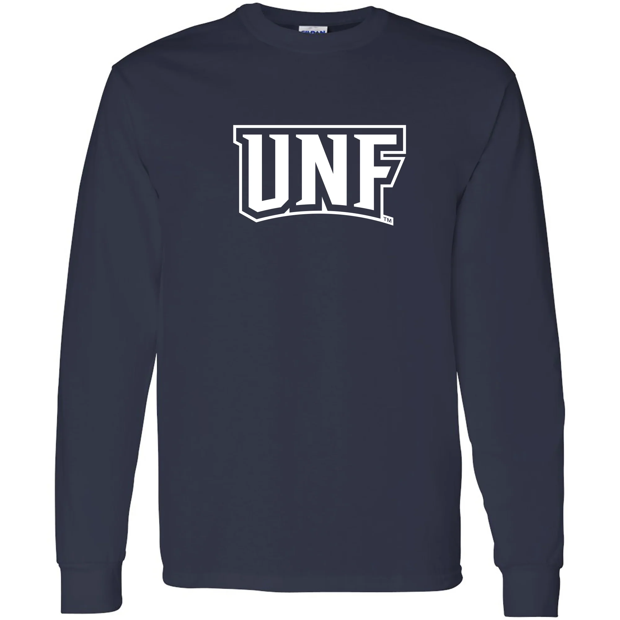 University of North Florida Ospreys Basic Block Long Sleeve T-Shirt - Navy
