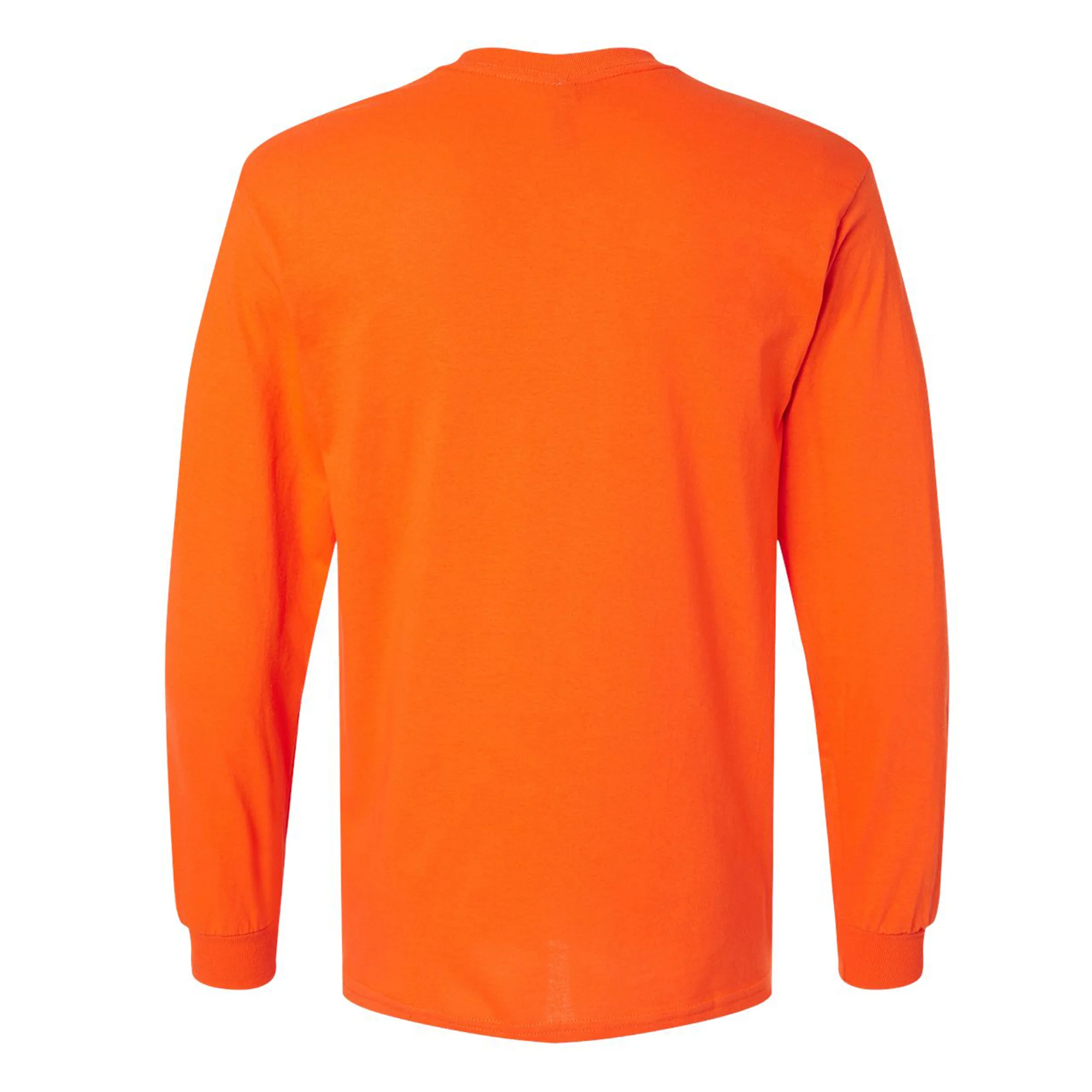 University of Illinois Fighting Illini Arch Logo Cotton Long Sleeve T-Shirt - Orange - Image 3
