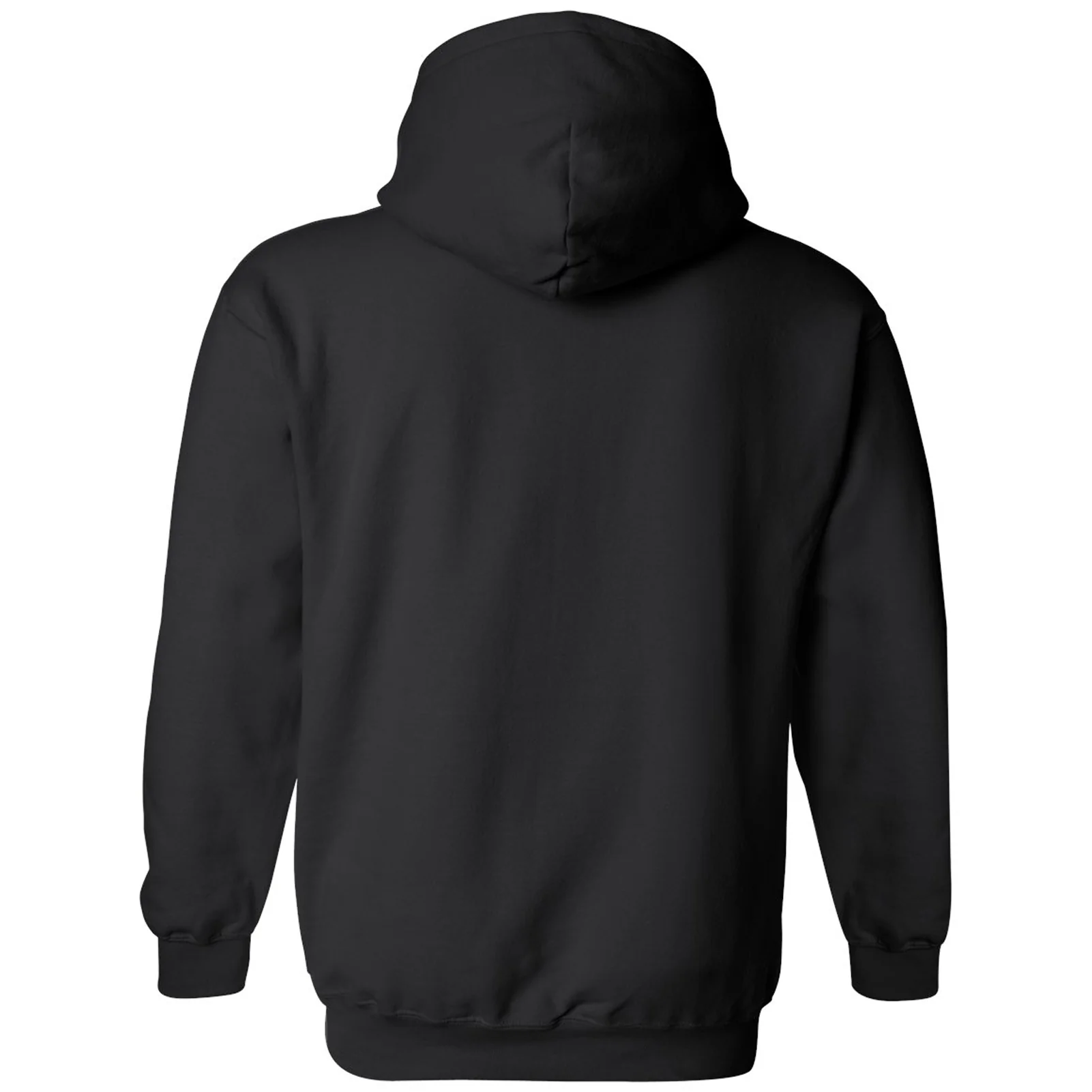 University of Iowa Hawkeyes Basic Block Heavy Blend Hoodie - Black - Image 3