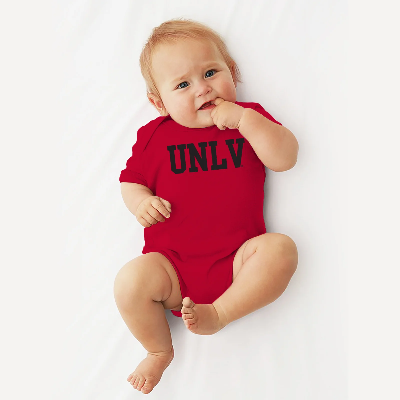 University of Nevada Las Vegas Rebels Basic Block Creeper - Red - Image 4