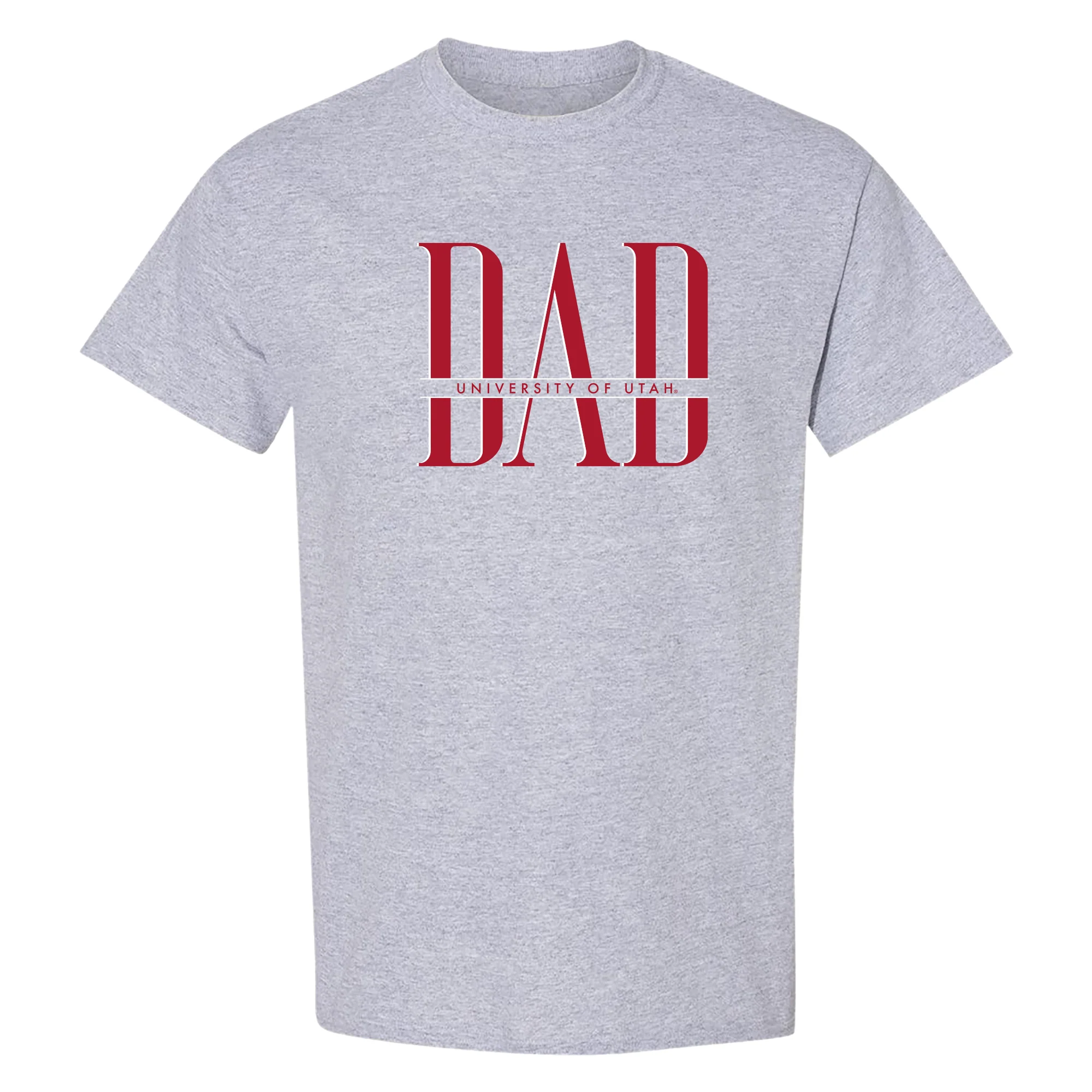 Utah Classic Dad T-Shirt - Sport Grey