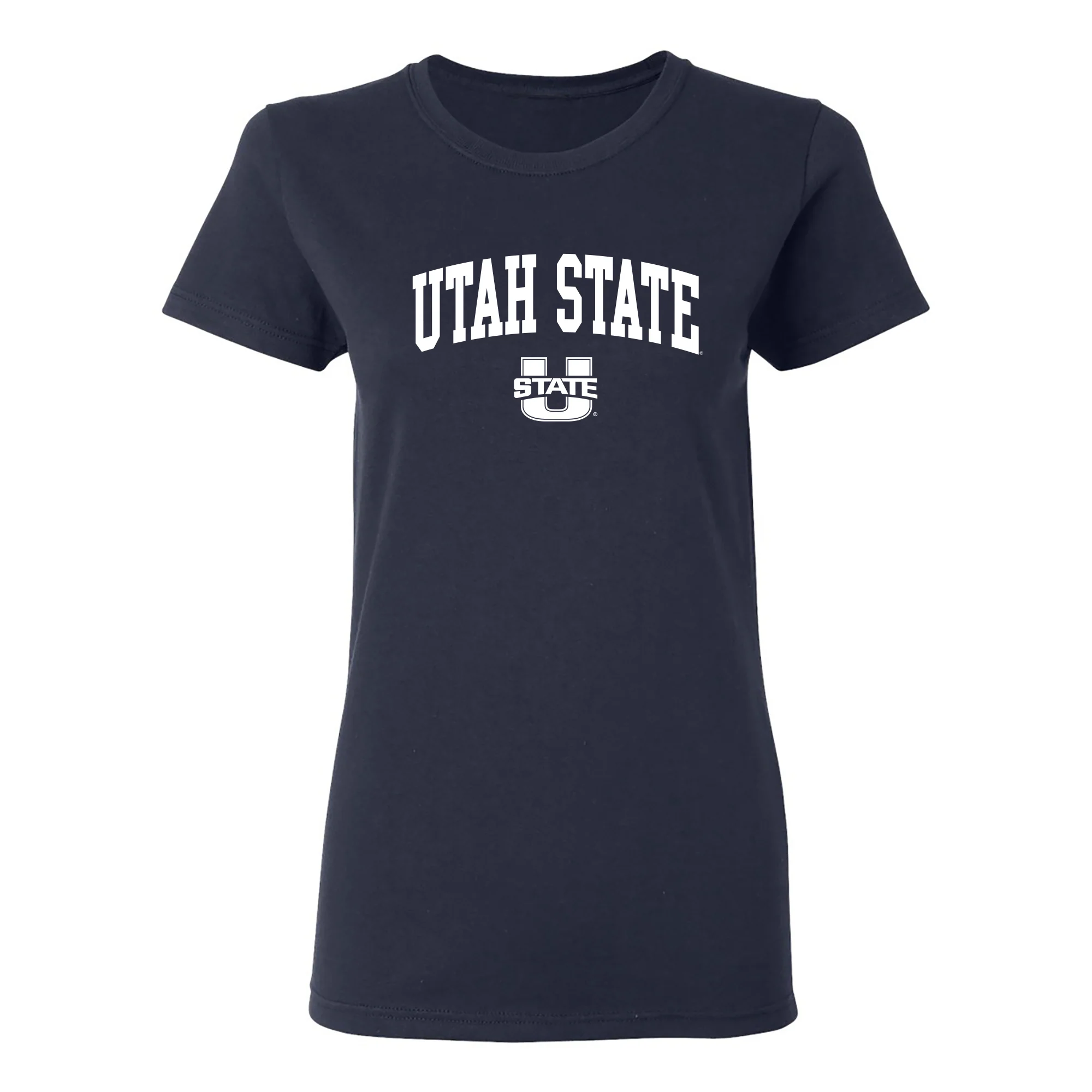 Utah State Aggies Arch Logo Womens T-Shirt