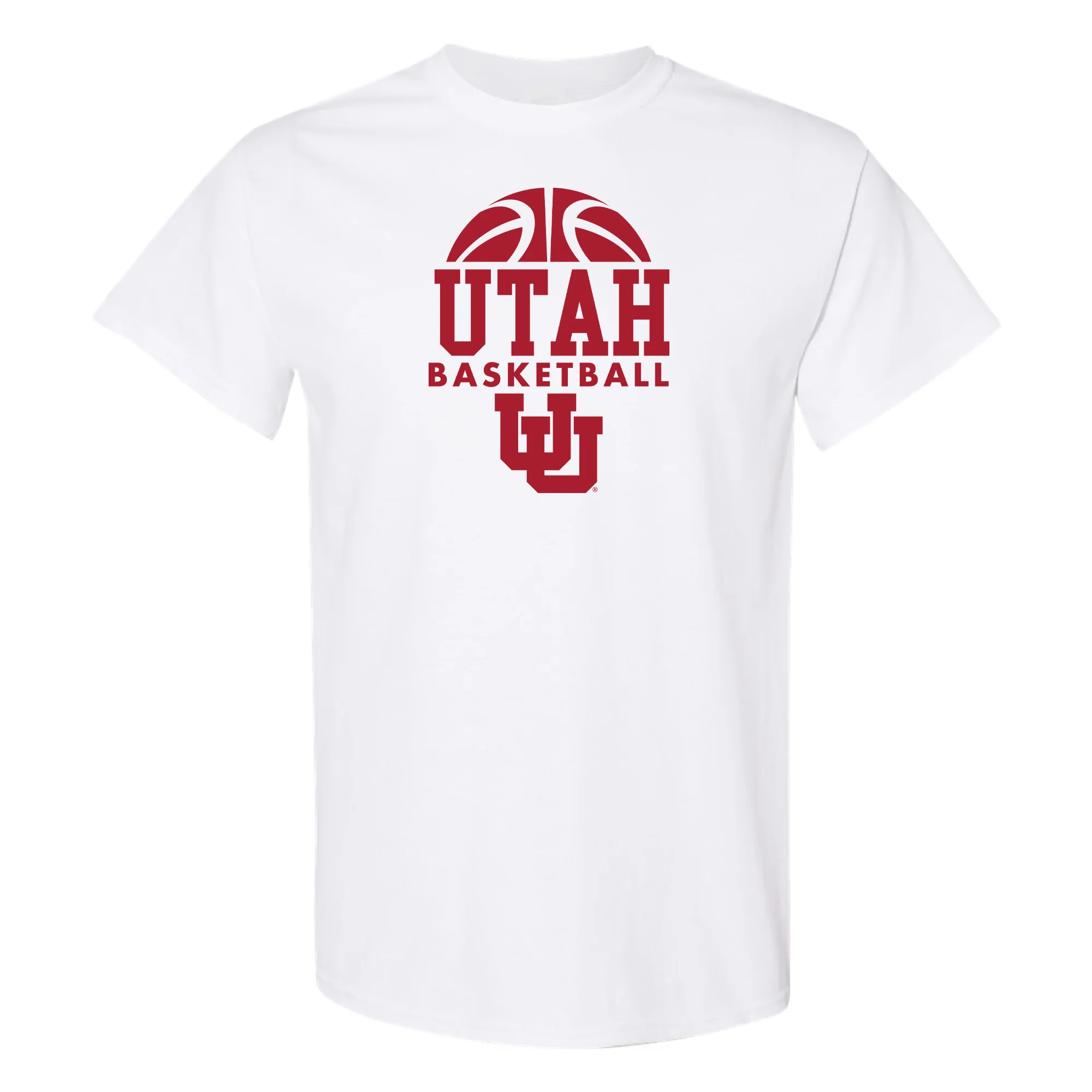 Utah Utes Basketball Hype T-Shirt - White