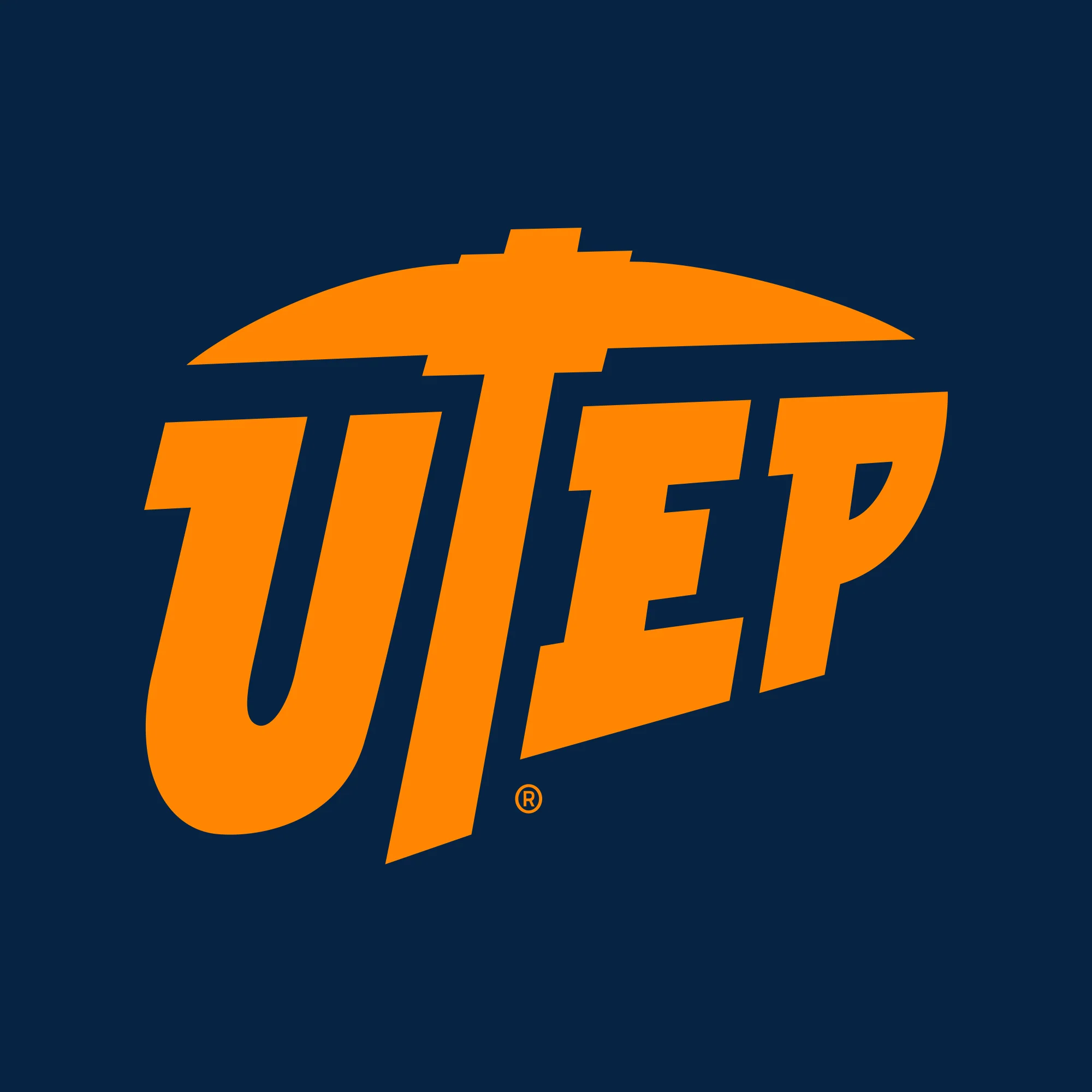UTEP Front Back Print Hoodie - Navy - Image 3