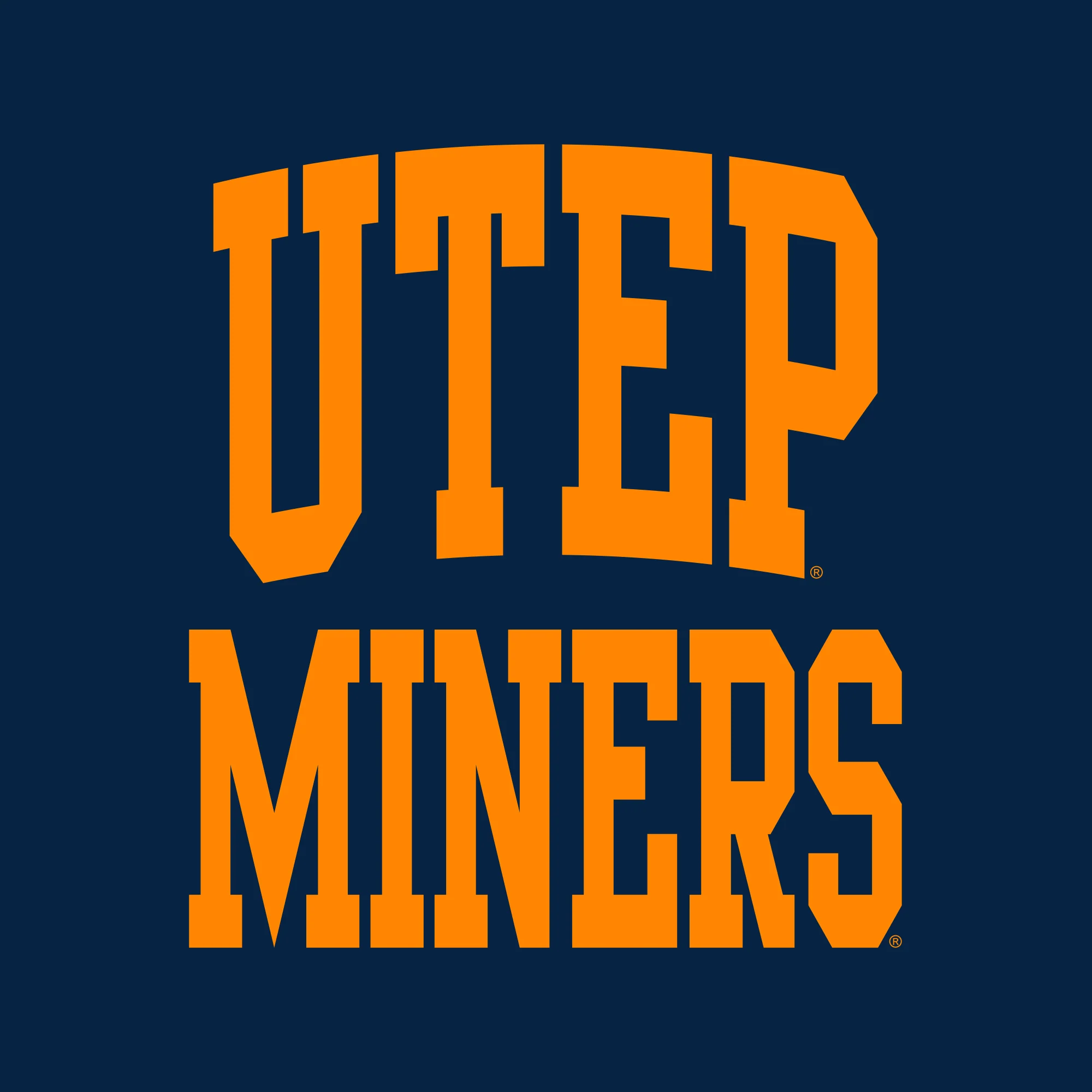 UTEP Front Back Print T-Shirt - Navy - Image 2