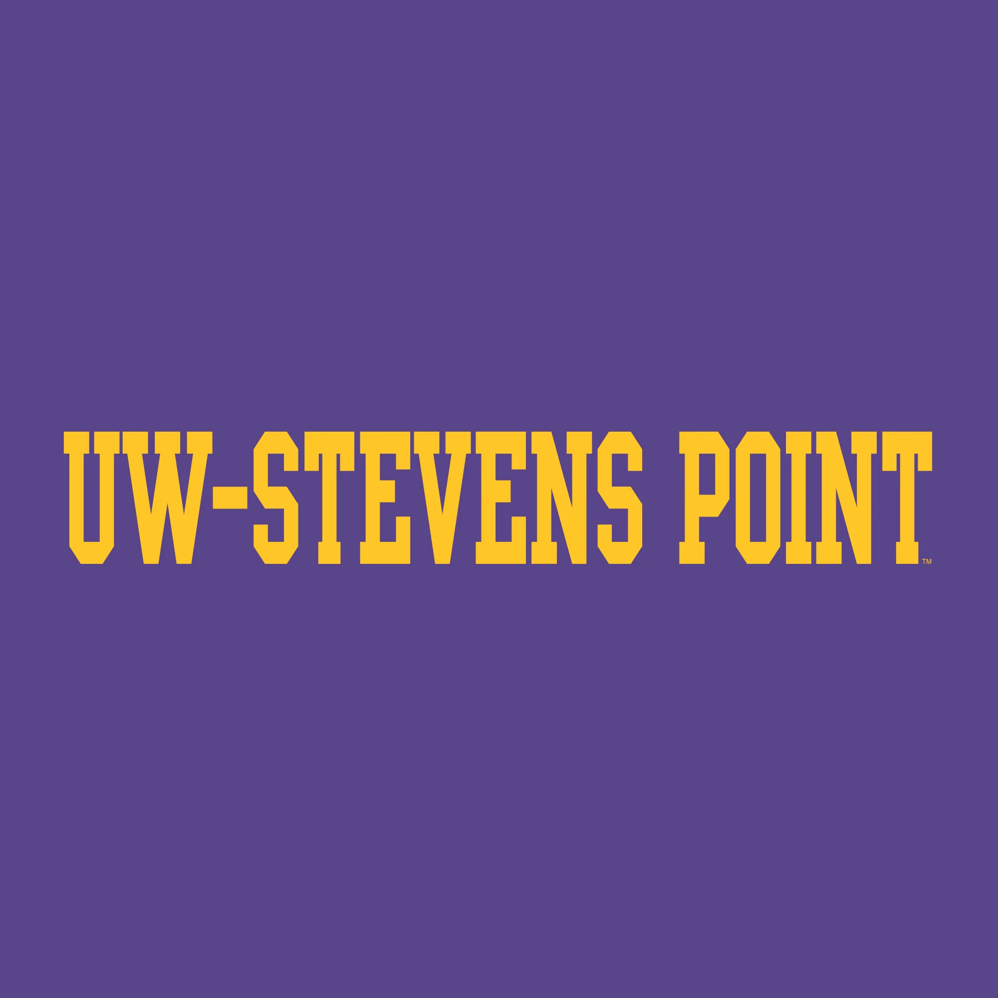 UW-Stevens Point Basic Block Long Sleeve - Purple - Image 2