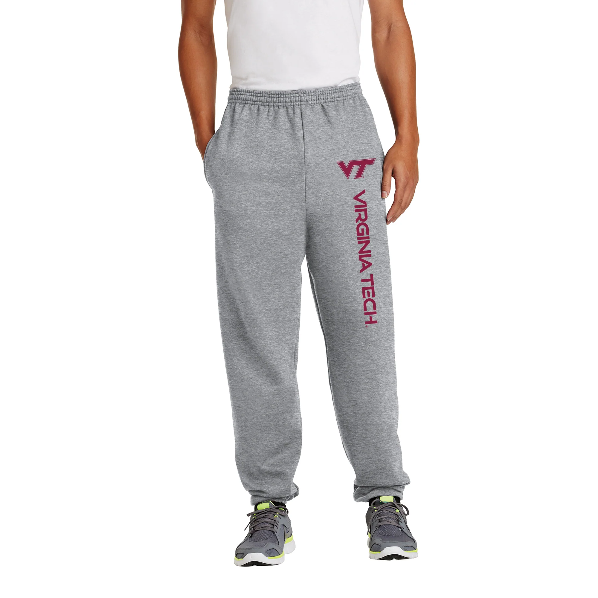 Virginia Tech Logo Block JA BTB Sweatpants - Image 6