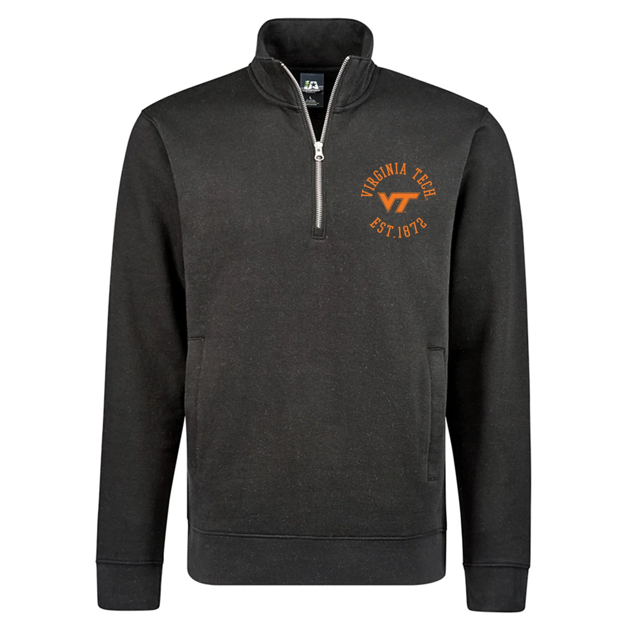 Virginia Tech Old School Circle JA BTB 1/4 Zip