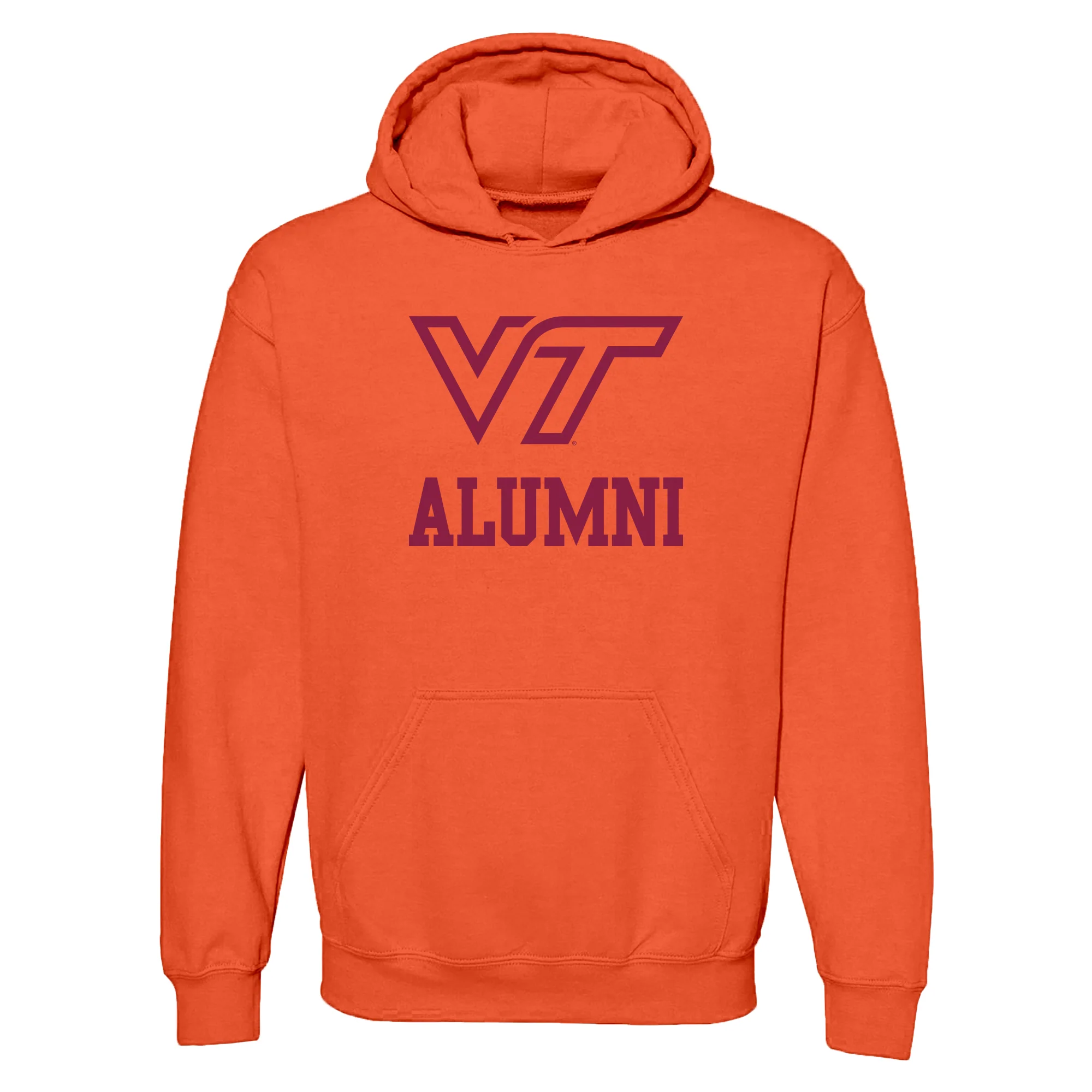 Virginia Tech Primary Alumni Hoodie - Orange